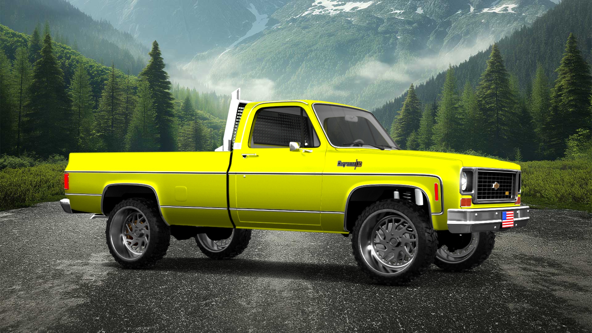 Chevrolet Silverado C-10 2 Door pickup truck 1973