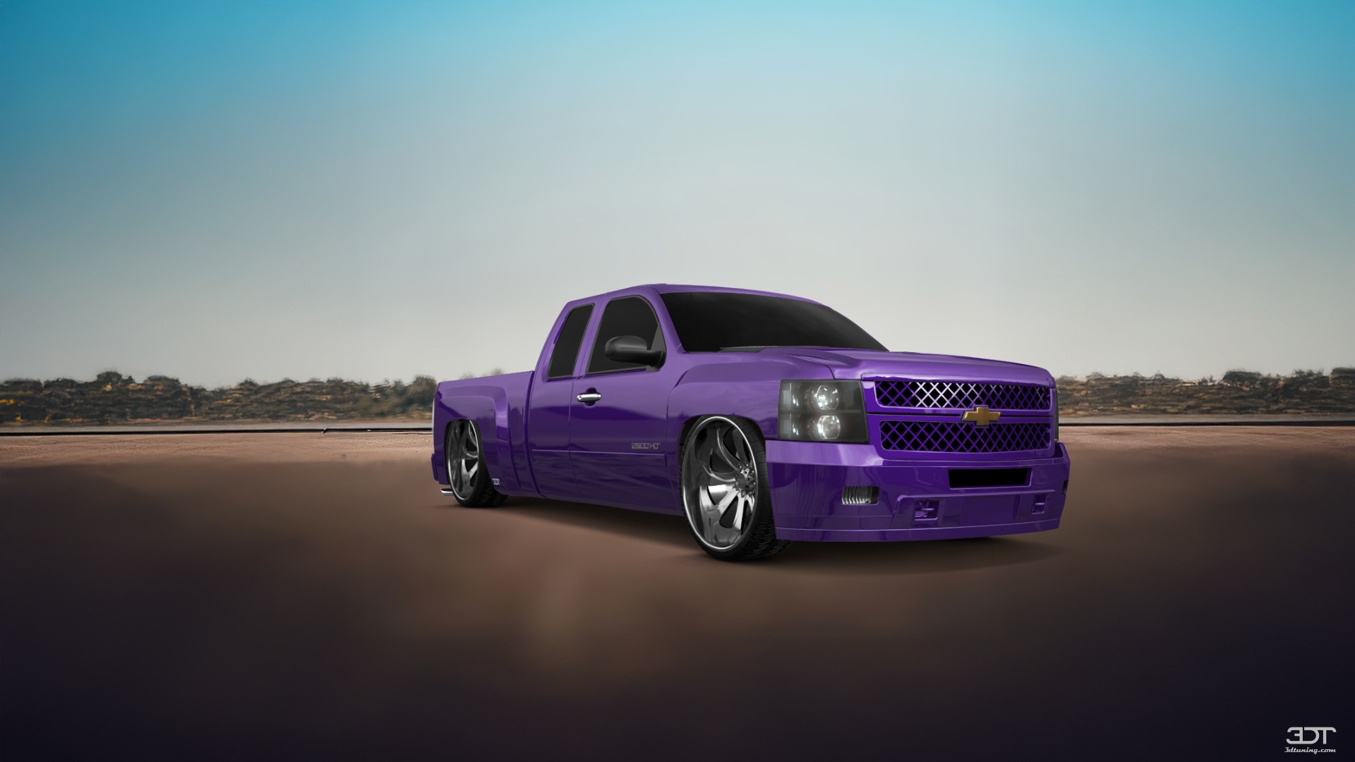 Chevrolet Silverado 2500 HD Extended Cab Pickup Truck 2007 tuning