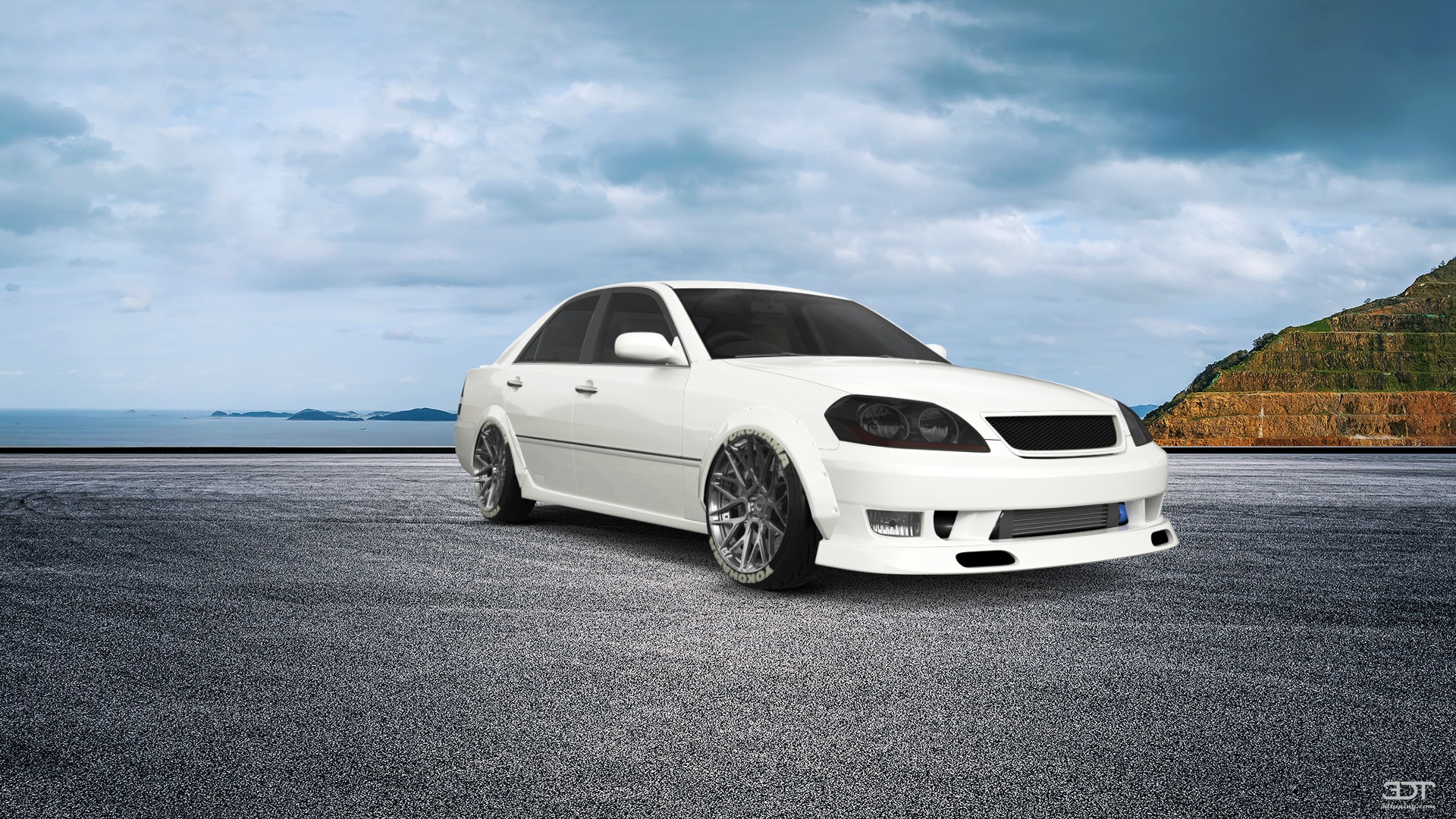 Toyota Mark II 4 Door Saloon 2002 Images