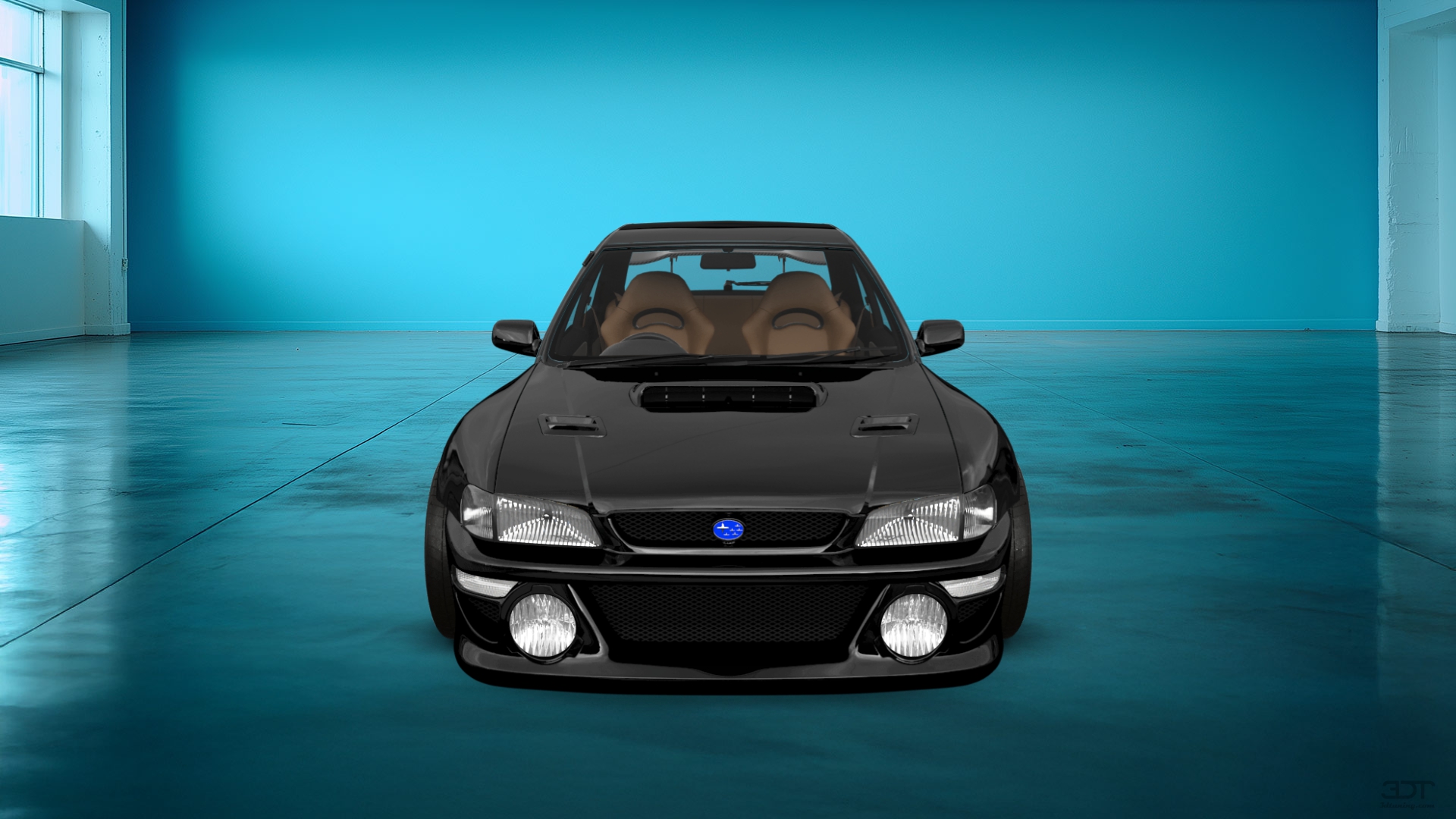 Subaru Impreza WRX STI 22B 2 Door Coupe 2000 tuning