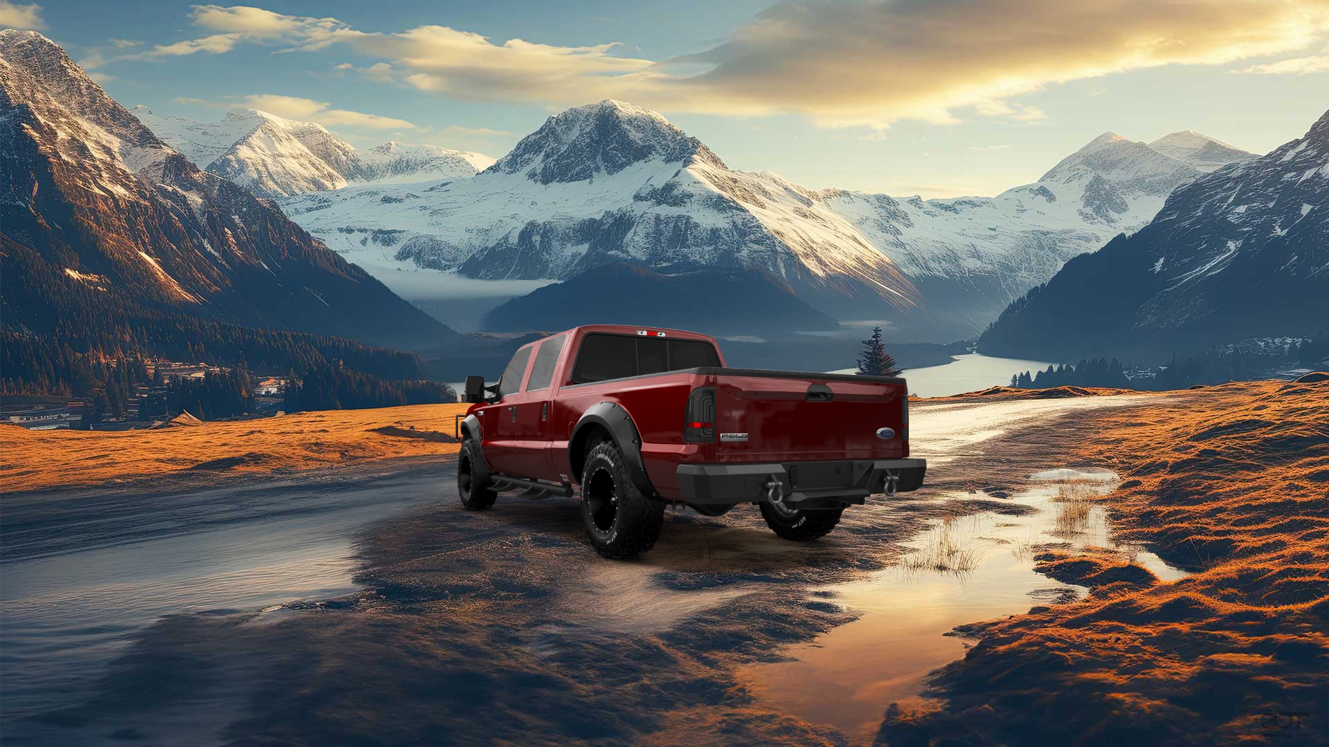 Ford F-250 Crew Cab 4 Door pickup truck 1999