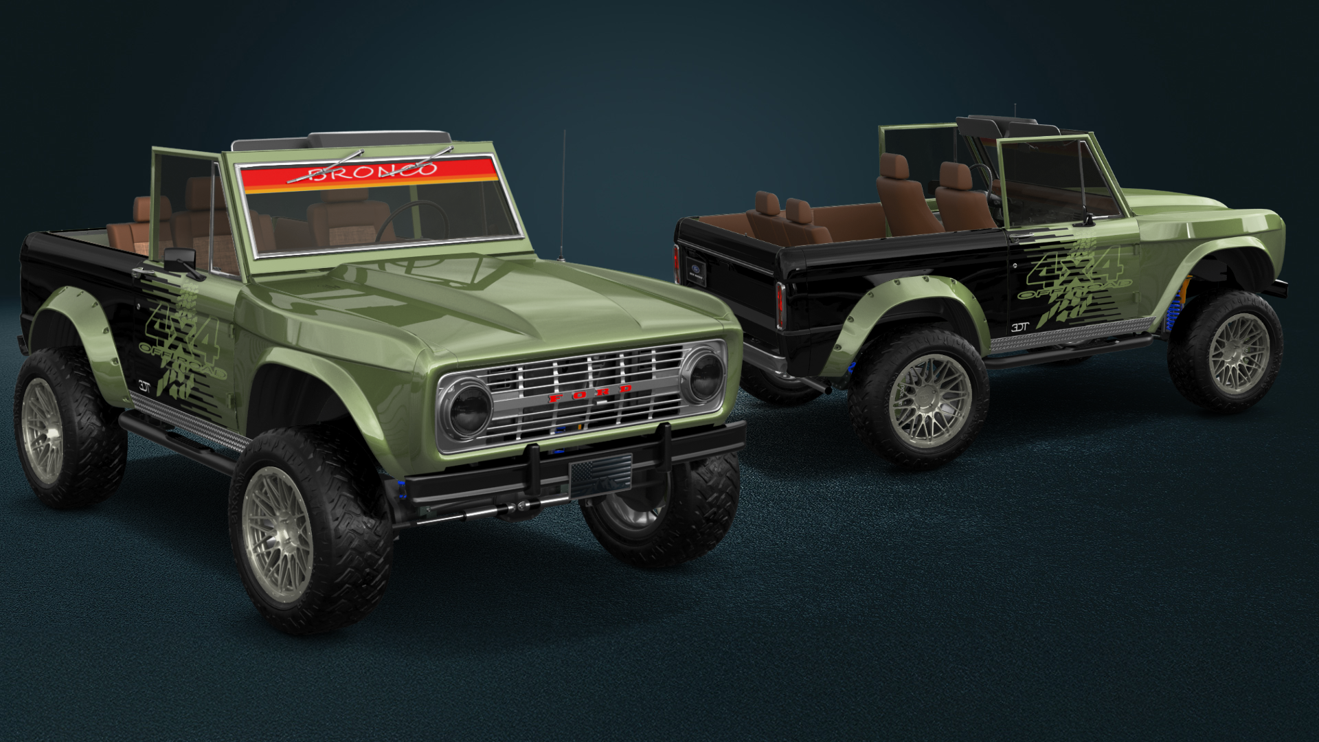 Ford Bronco 3 Door SUV 1965 tuning