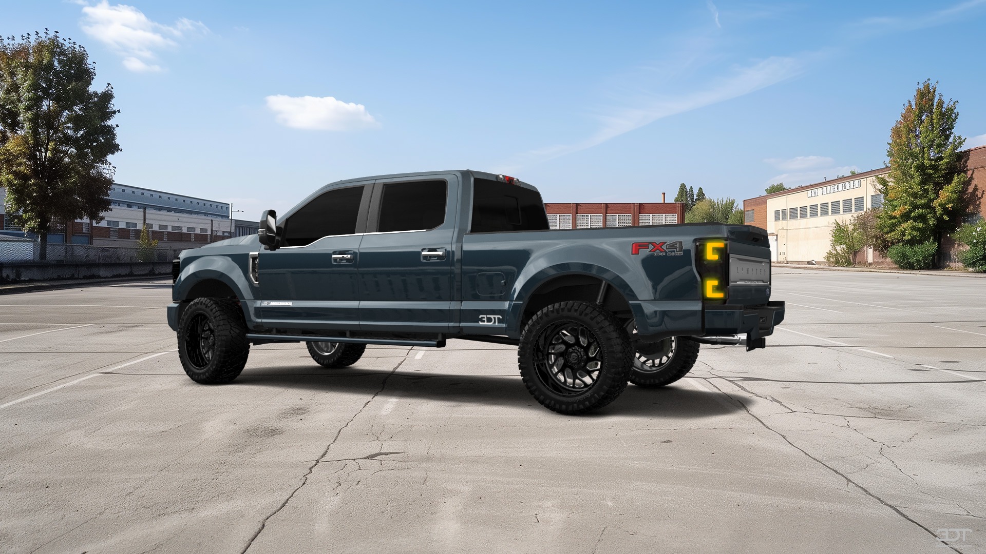 Ford F-250 4 Door pickup truck 2021 tuning