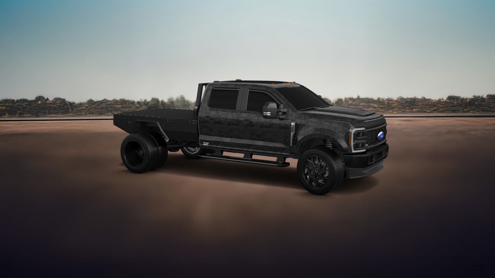 Ford F-350 DRW Crew Cab 4 Door pickup truck 2023 tuning