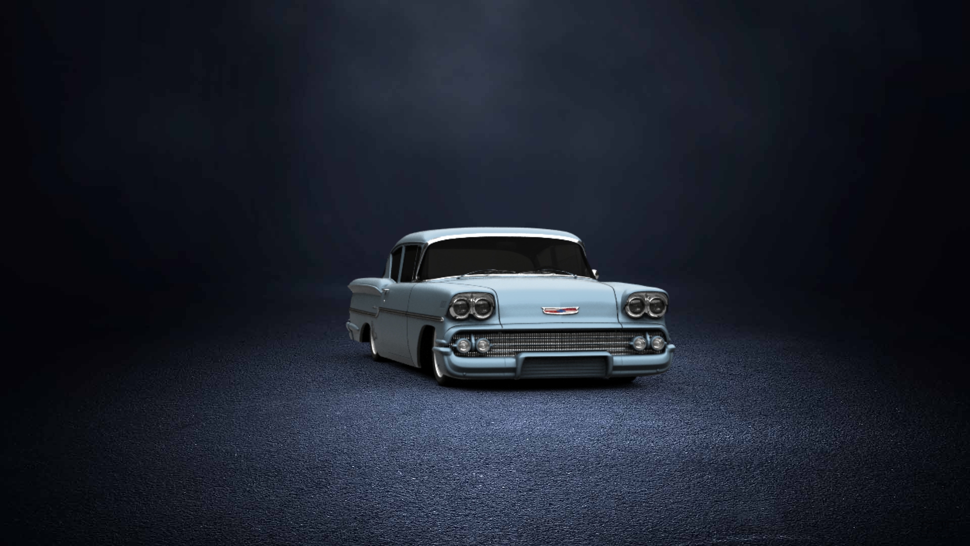 Chevrolet Delray 2door Sedan Coupe 1958 tuning