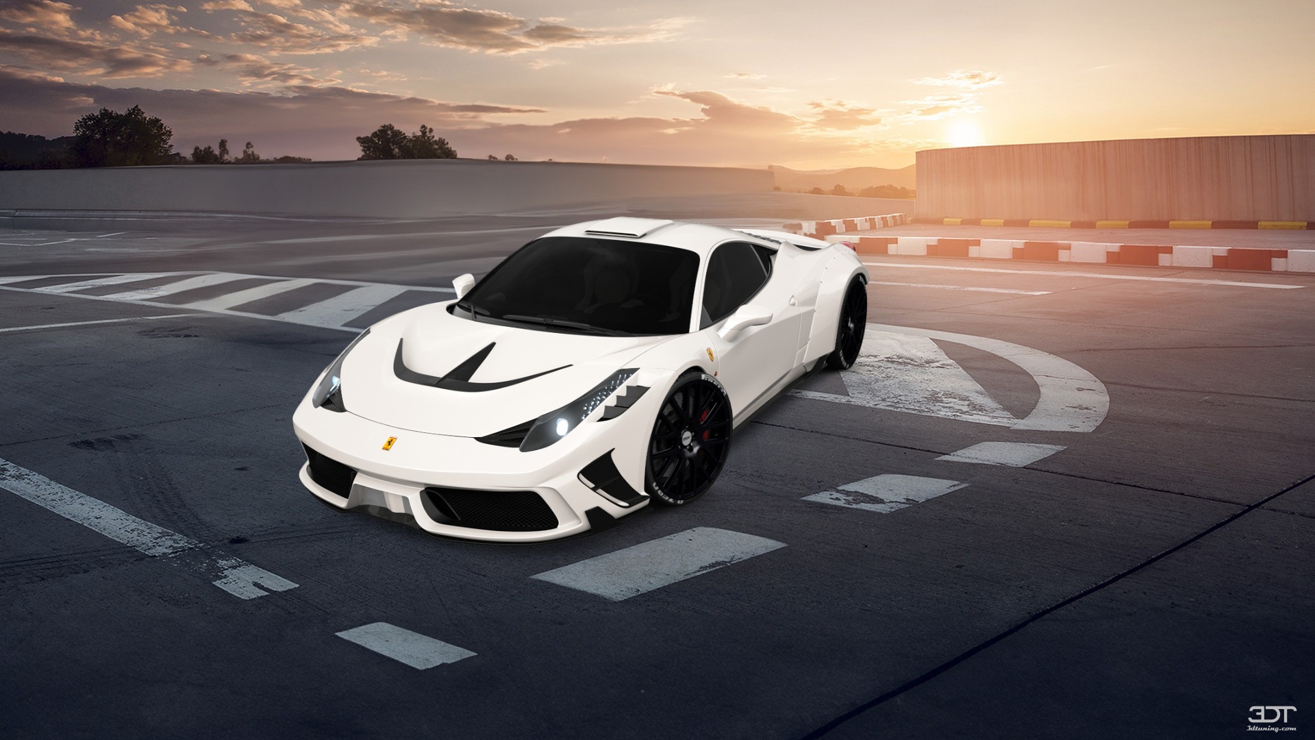 Ferrari 458 Italia 2 door spider 2010 tuning