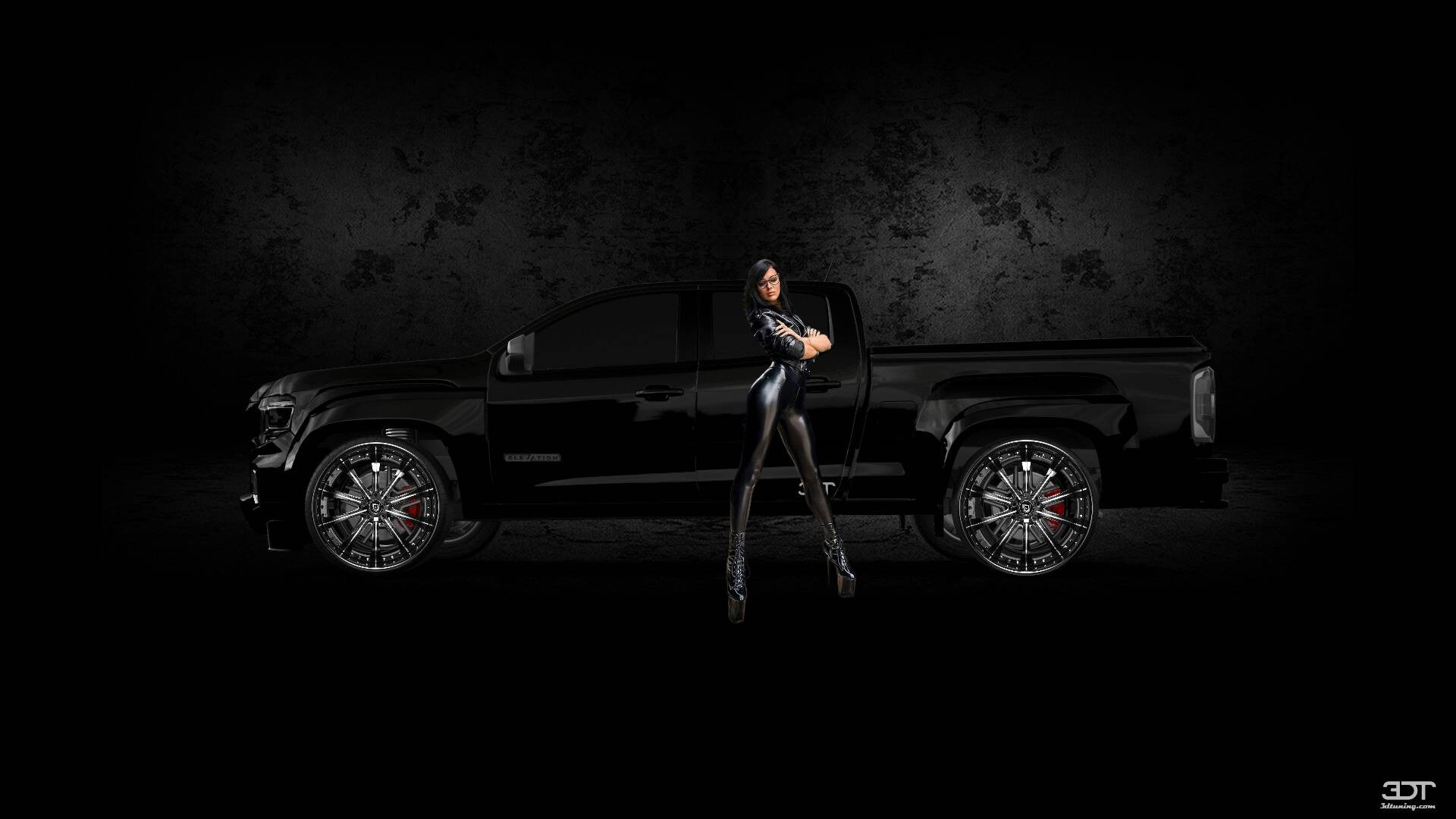 Tuning GMC Canyon Crew Cab 4 Door pickup truck 2021