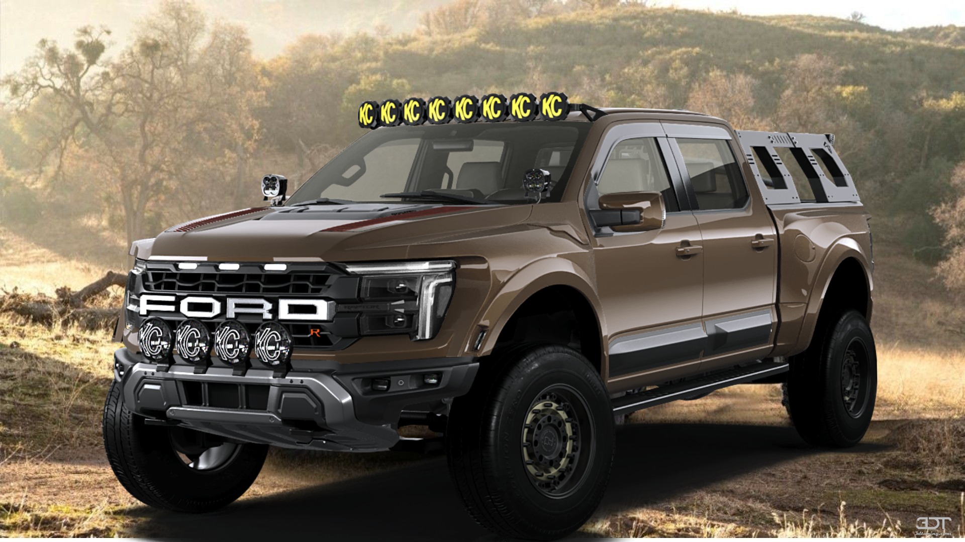 Ford F-150 Raptor 4 Door pickup truck 2024 tuning