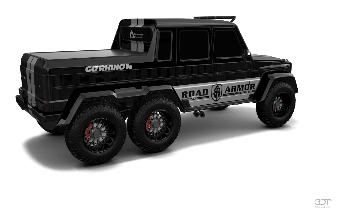 Mercedes G 63 AMG 6x6 4 Door pickup truck 2013