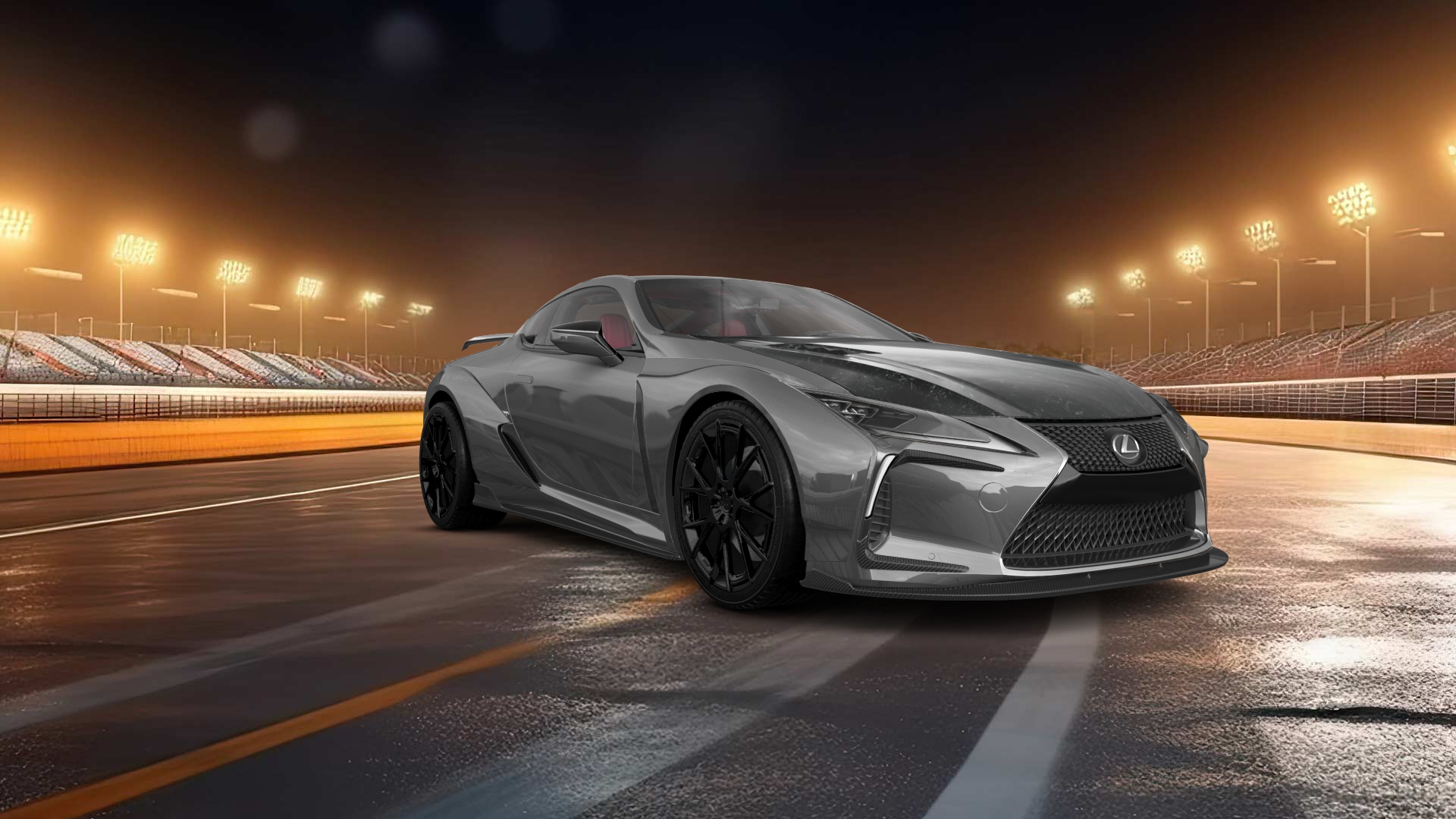 Lexus LC500 2 door fastback coupe 2017 tuning