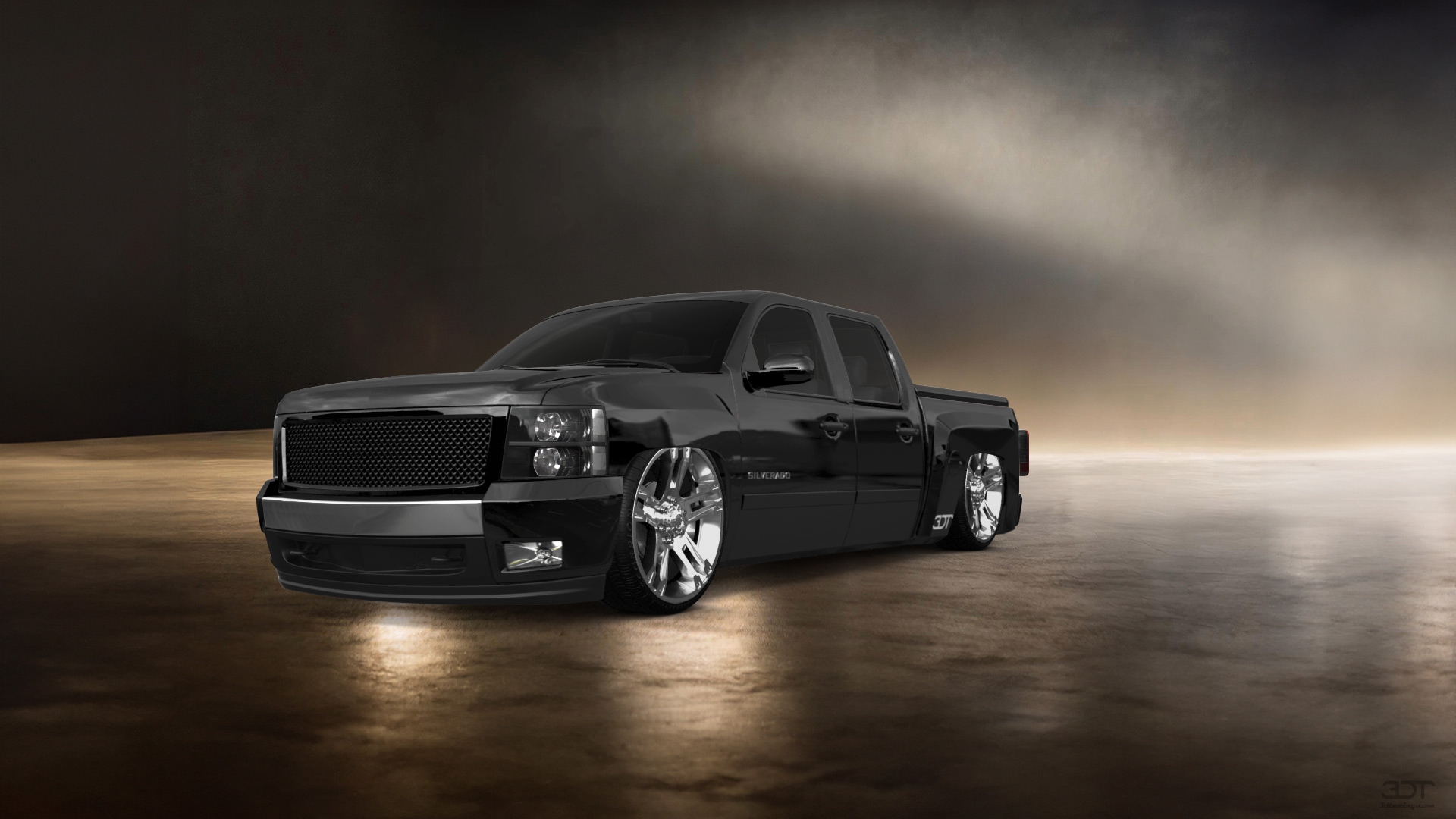 Chevrolet Silverado 1500 Crew Cab 4 Door pickup truck 2007 tuning