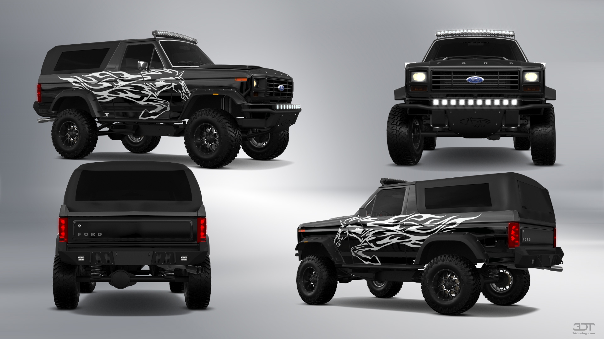 Ford Bronco 3 Door SUV 1980