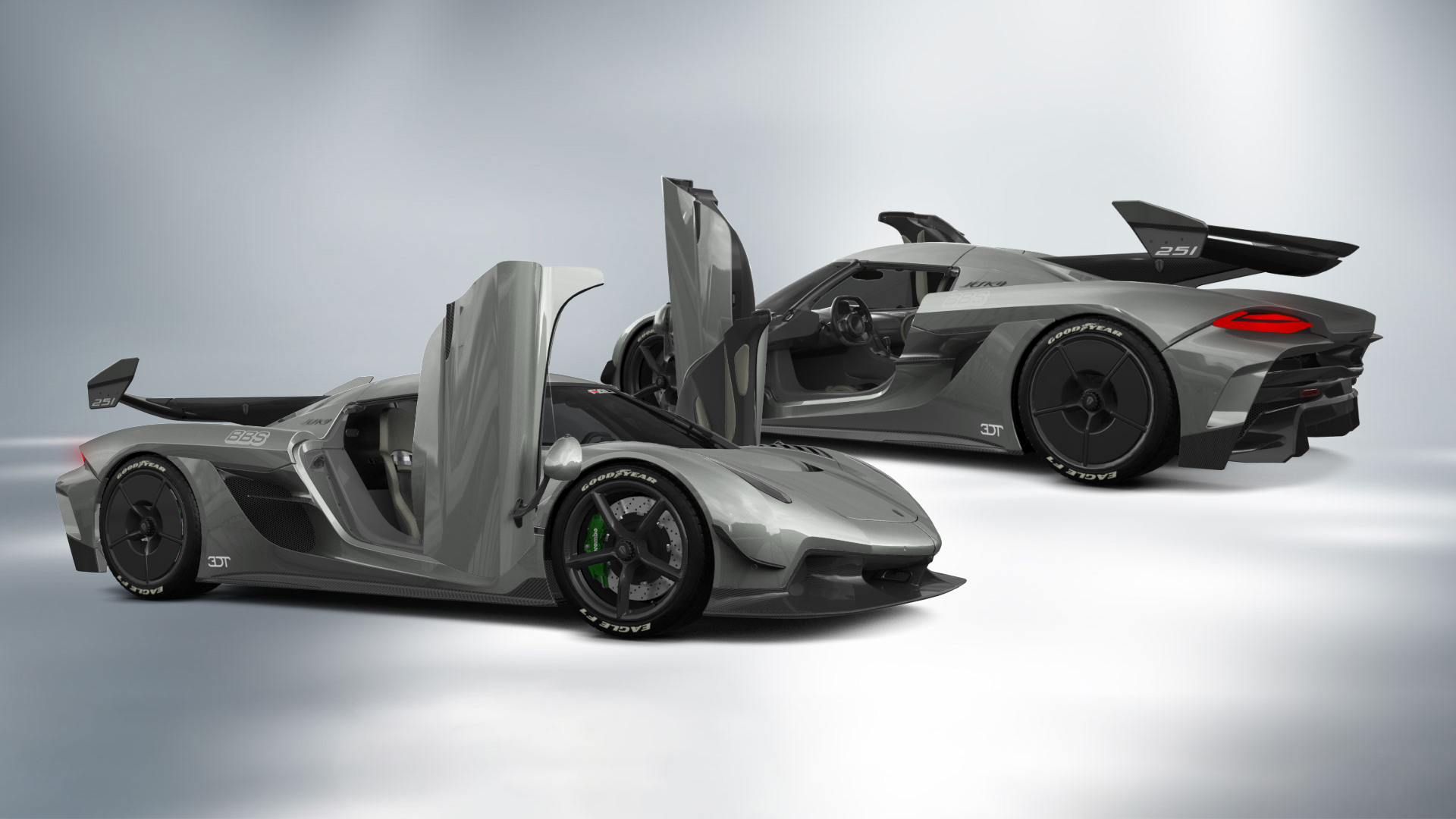 Koenigsegg Jesko 2 door targa top 2020