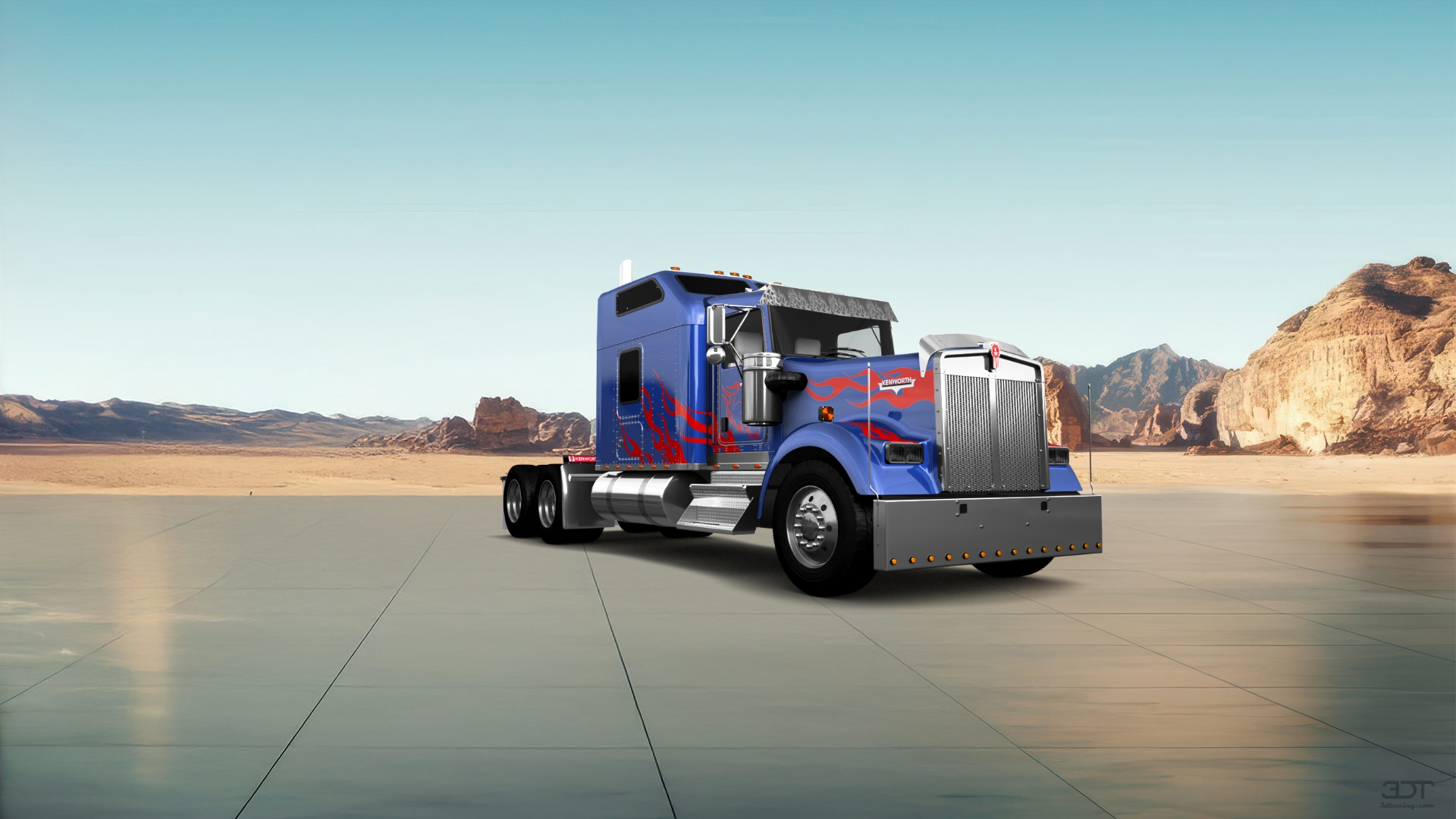 Kenworth W900 Sleeper Cab Truck 2015 tuning