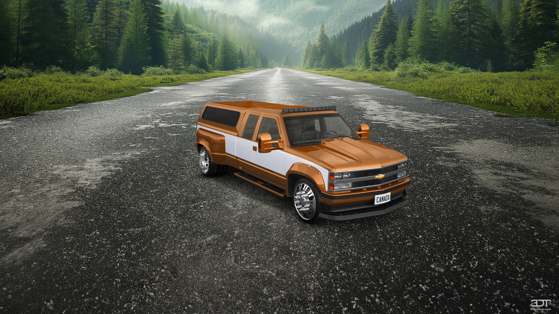 Chevrolet K3500 Extended Cab Pickup Truck 1988 tuning