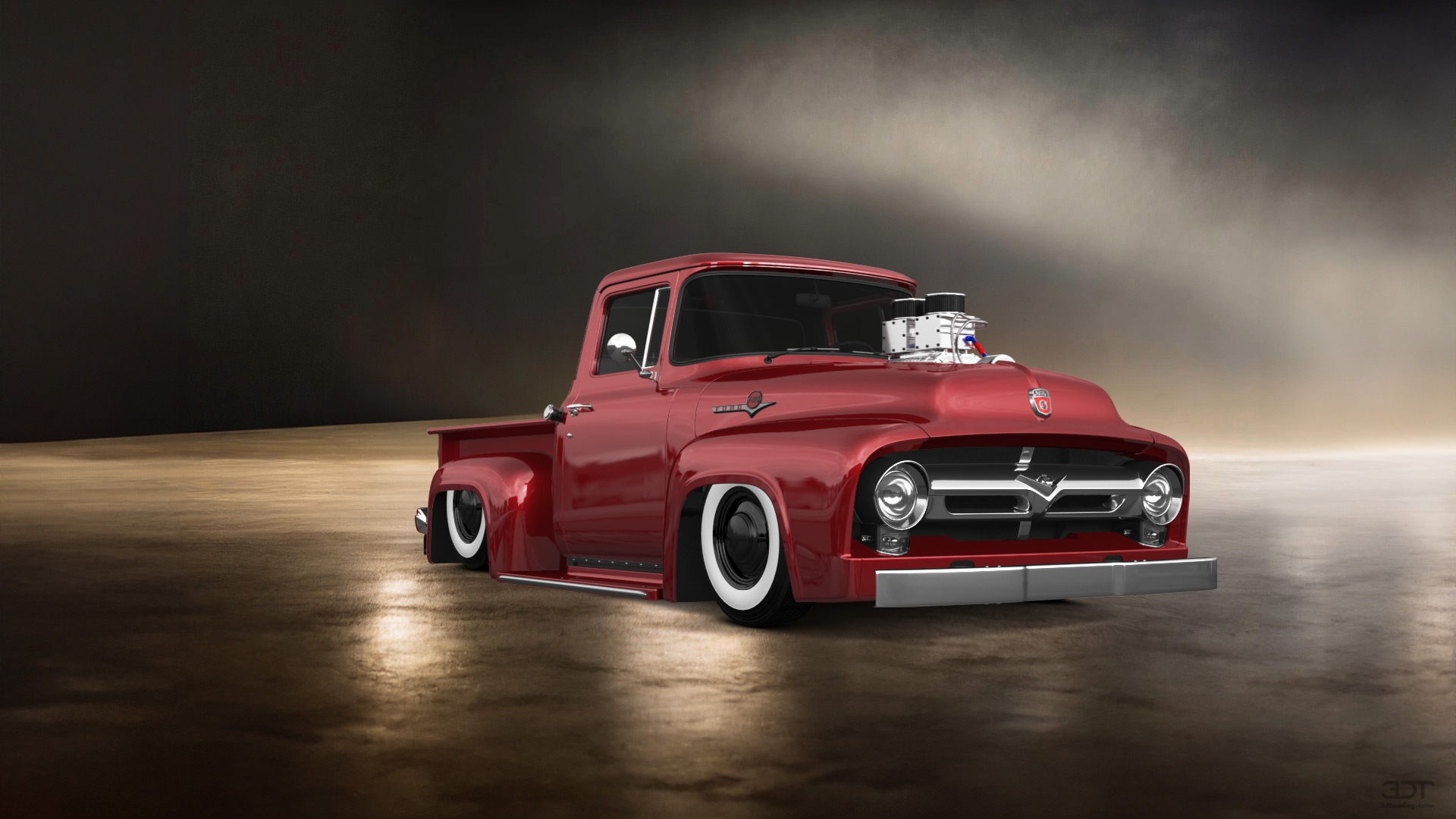 Ford F-100 2 Door truck 1956