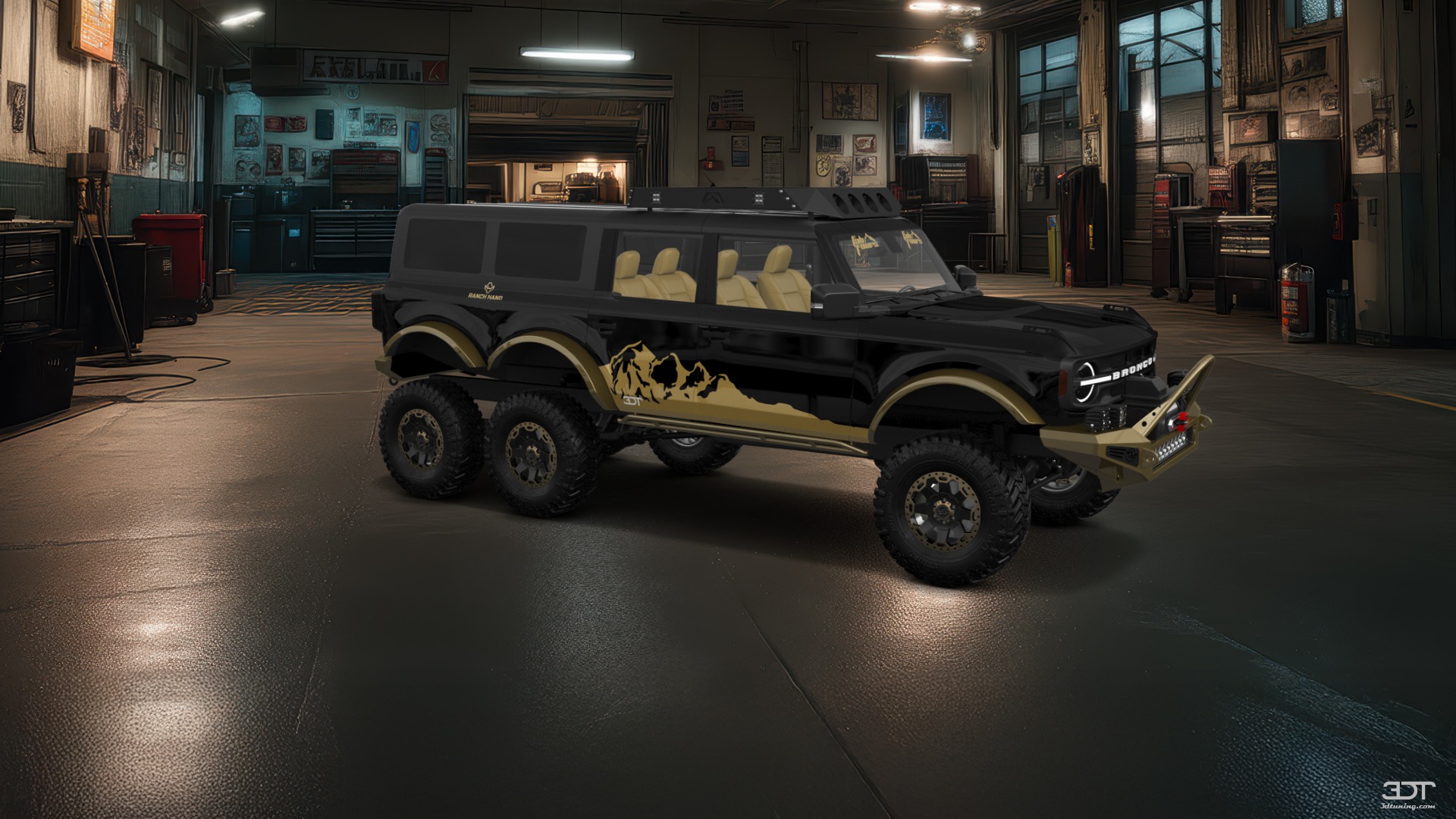 Ford Bronco 6X6 4 Door pickup truck 2021 tuning
