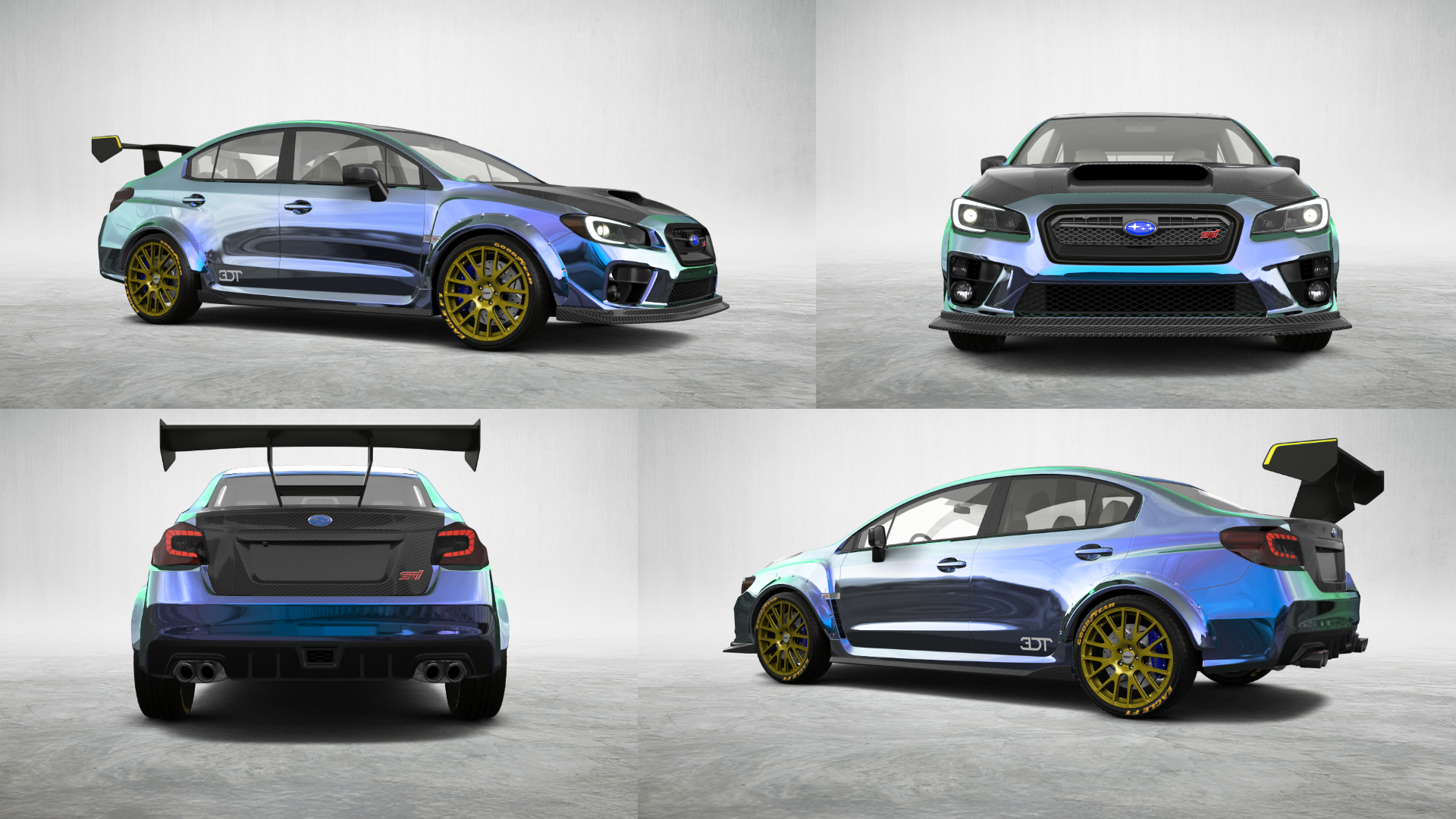 Subaru Impreza WRX STI 4 Door Saloon 2015