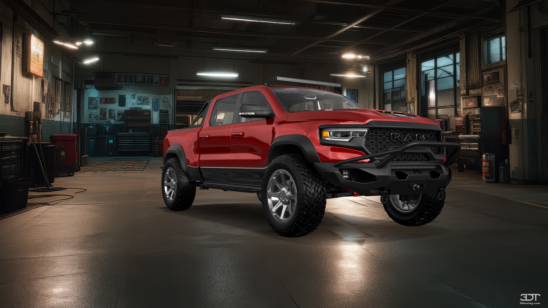Dodge Ram 1500 TRX 4 Door pickup truck 2021 tuning