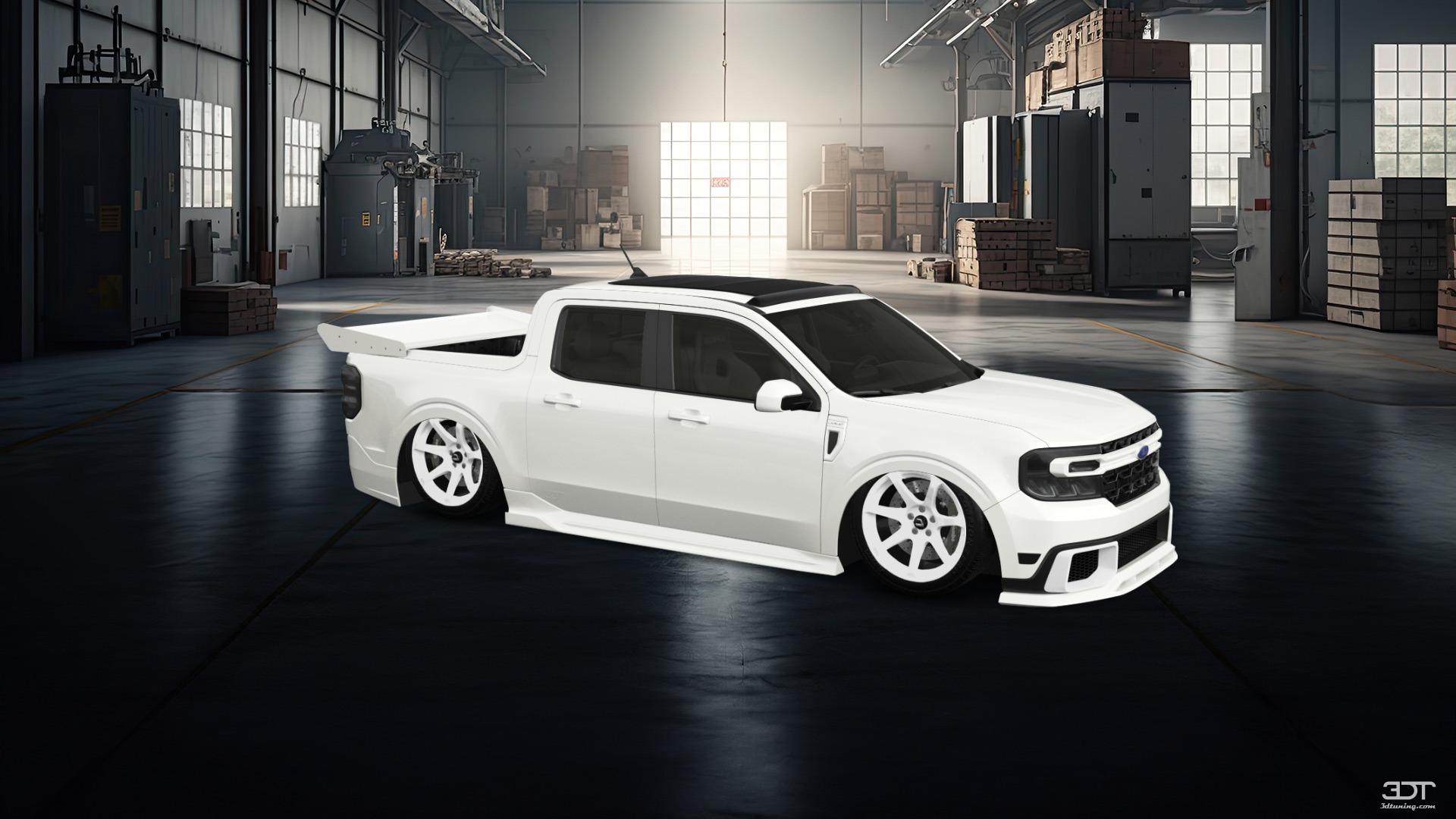 Ford Maverick 4 Door pickup truck 2022 tuning