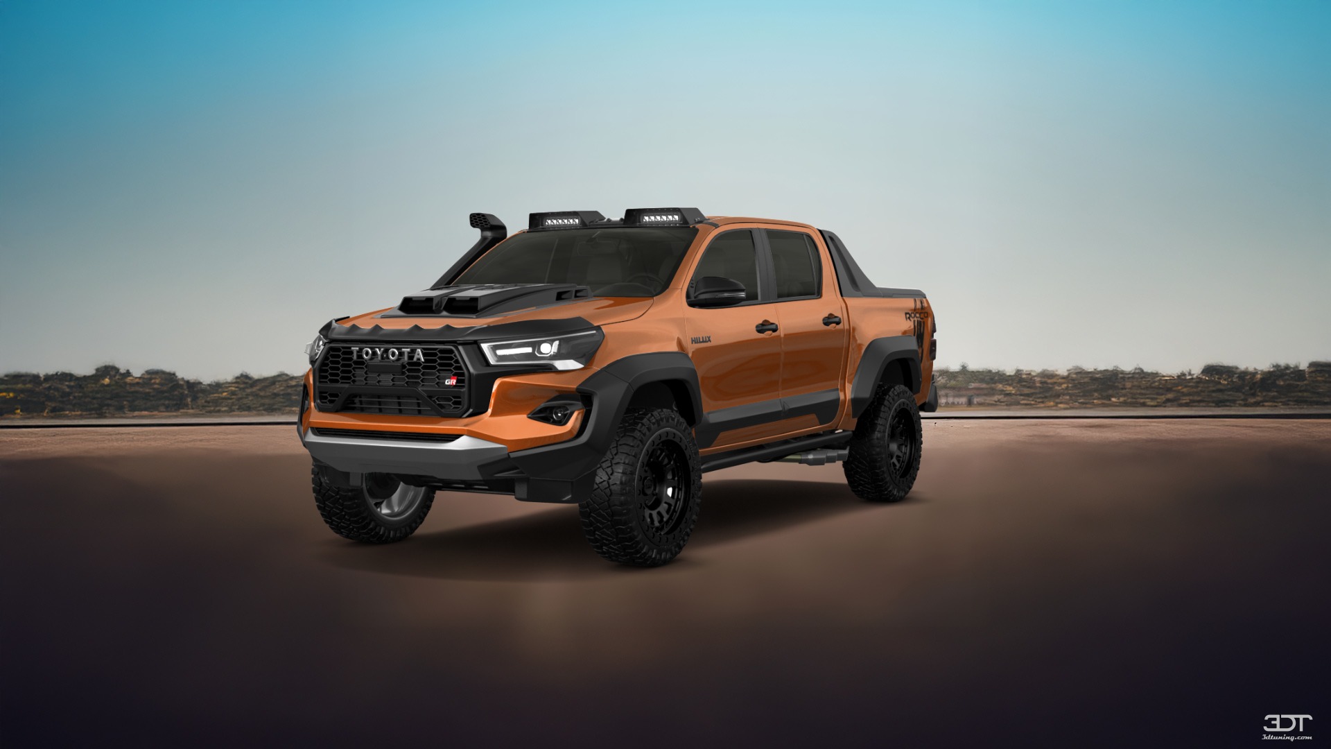 Toyota Hilux Double Cab 4 Door pickup truck 2015