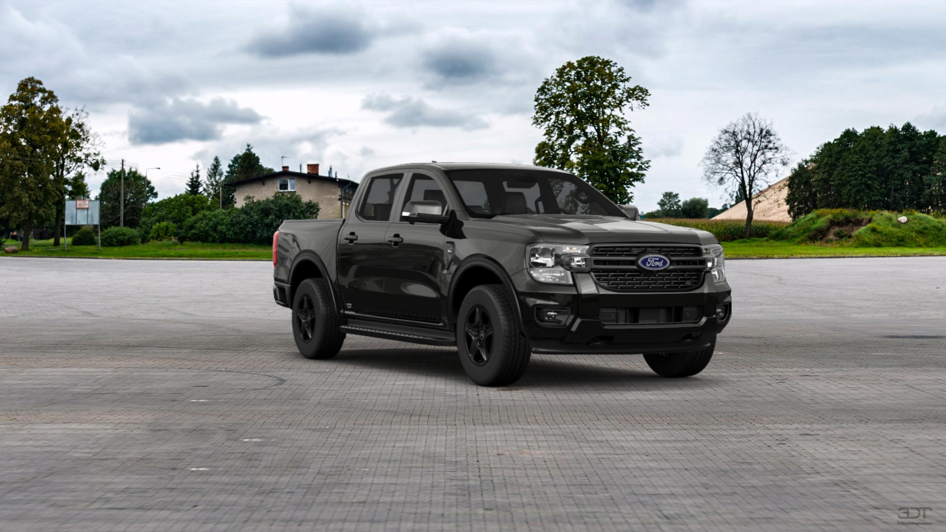 Ford Ranger 4 Door pickup truck 2023 tuning