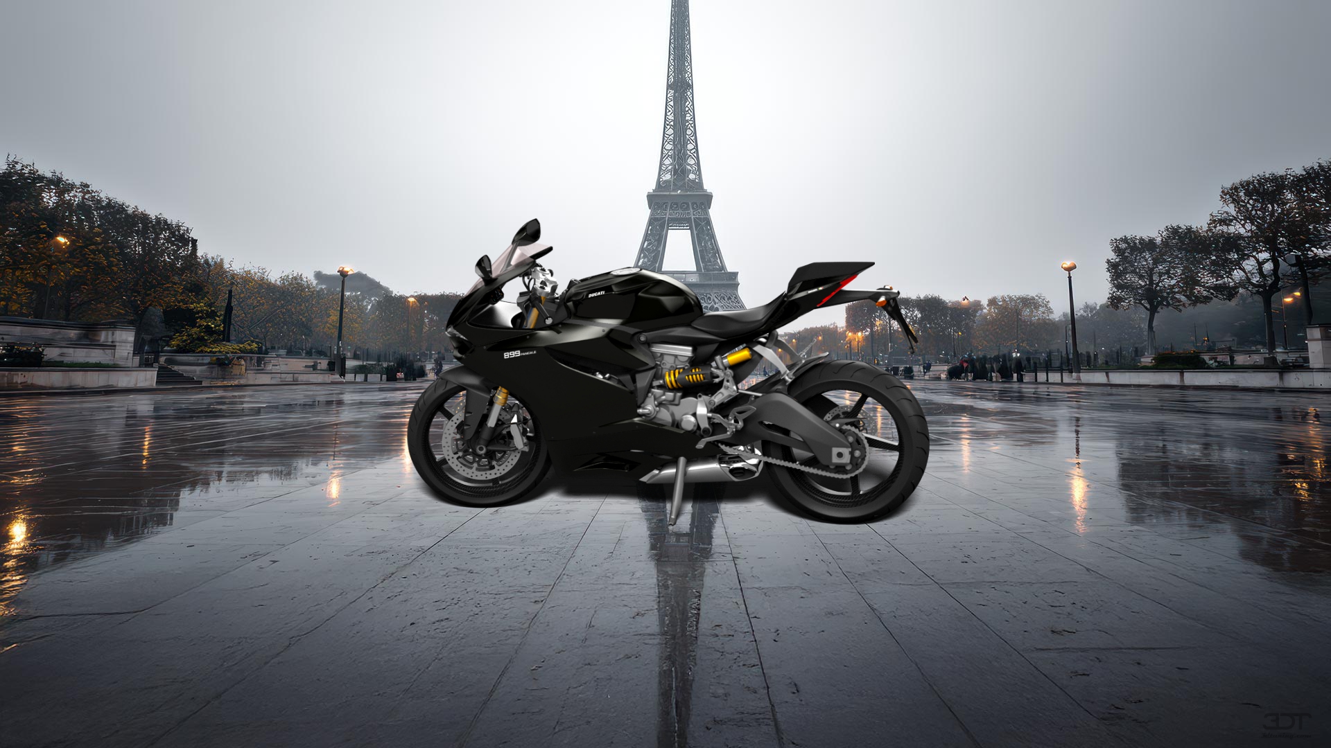 Ducati 899 Panigale Sport Bike 2015 tuning