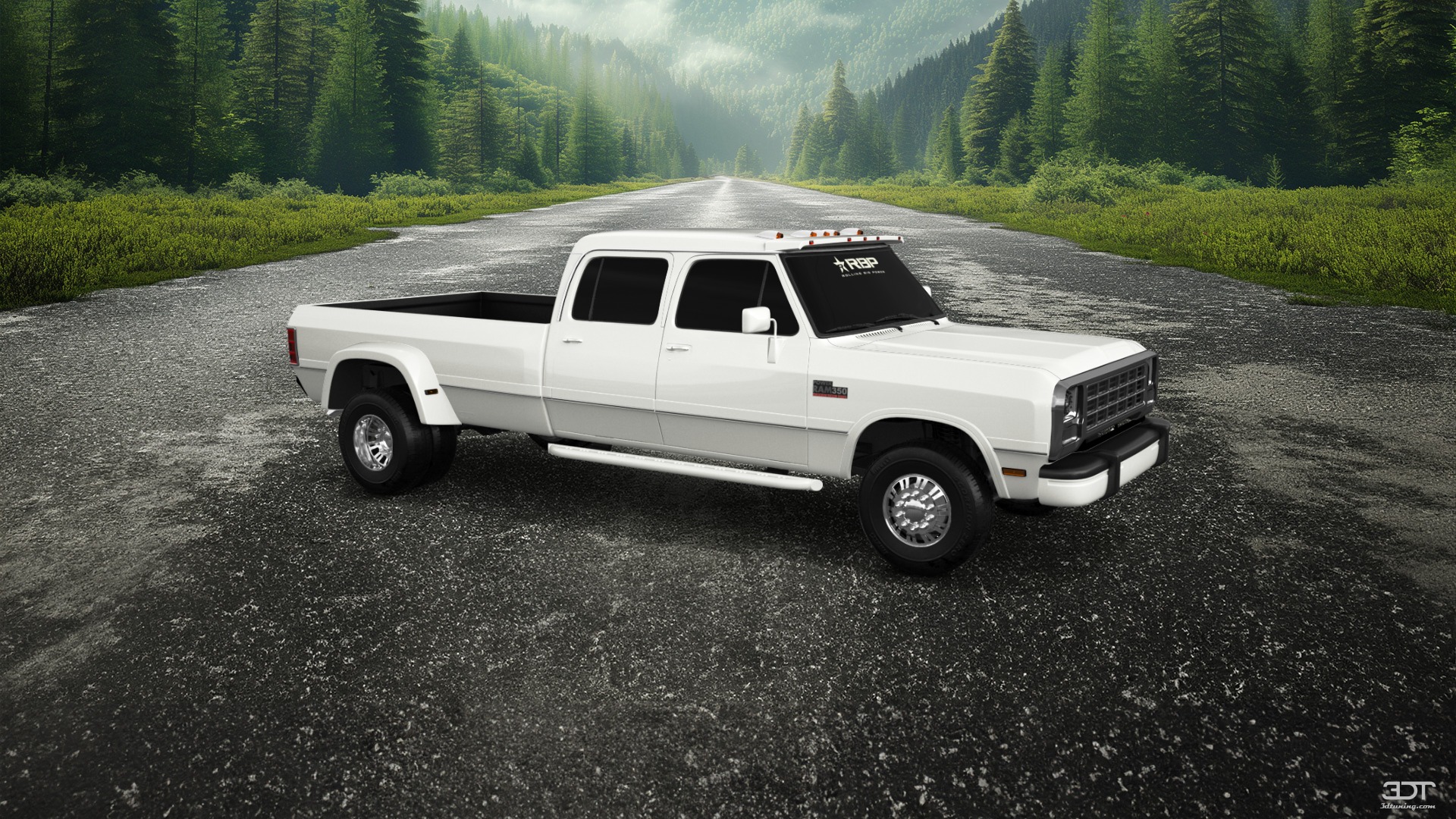 Dodge Ram 350 4 Door pickup truck 1991