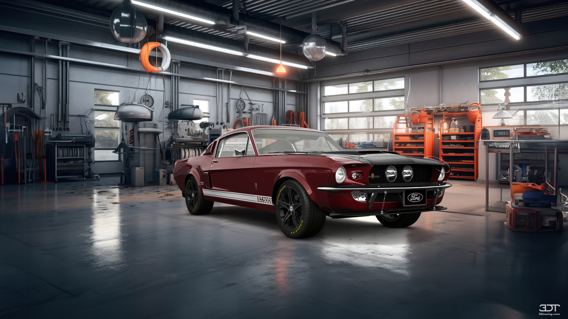 Mustang GT500 2 Door Coupe 1968 tuning