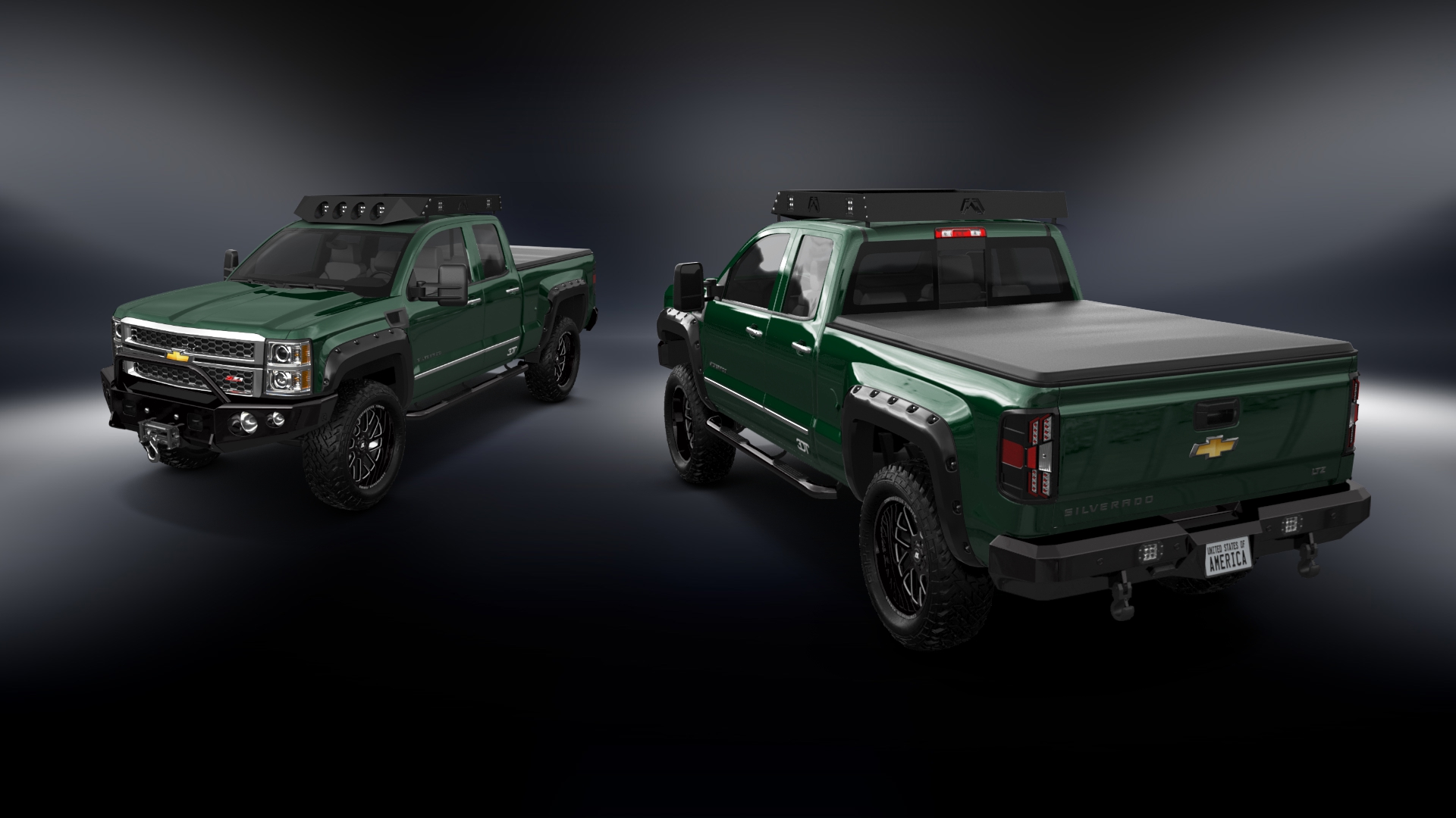 Chevrolet Silverado 1500 6.5 ft box 4 Door pickup truck 2014 tuning