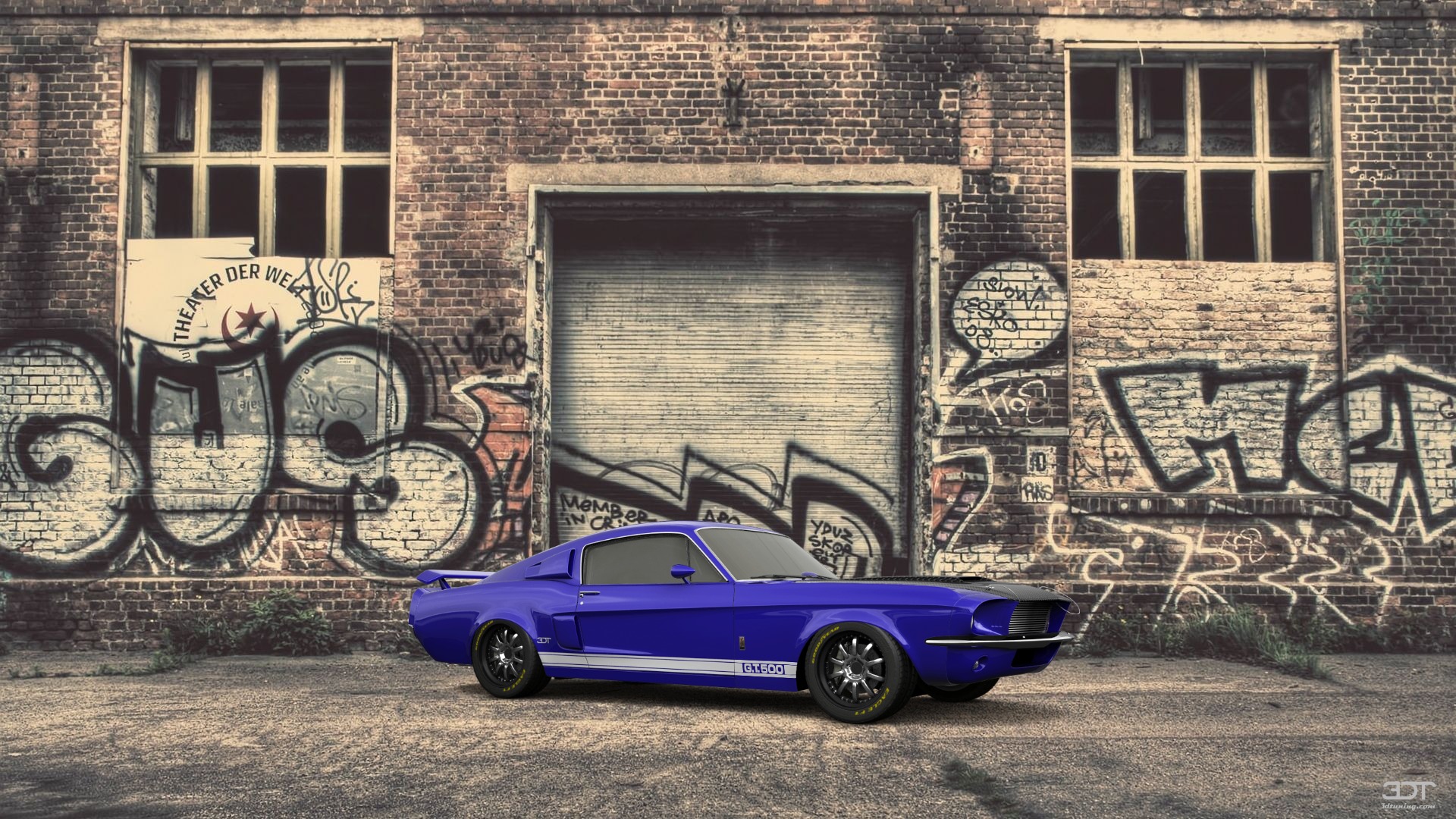 Mustang GT500 2 Door Coupe 1968 Images