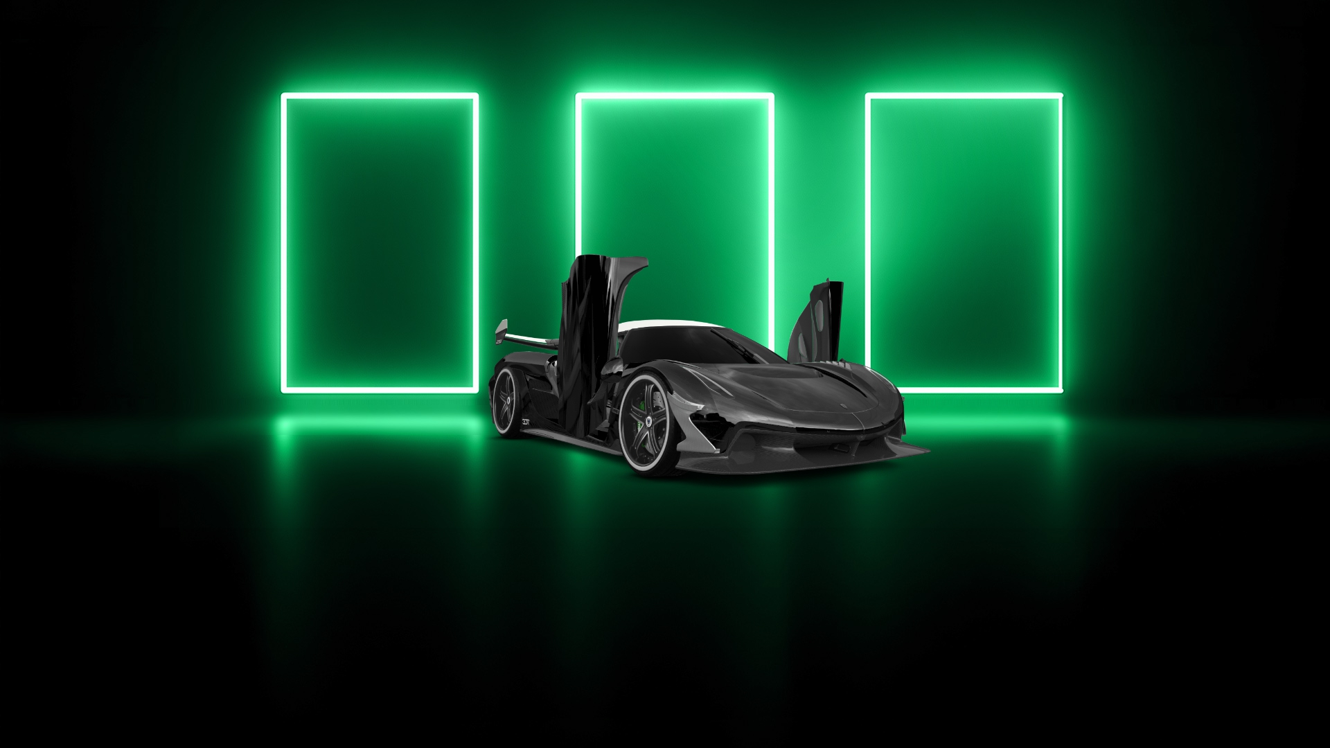 Koenigsegg Jesko 2 door targa top 2020 tuning