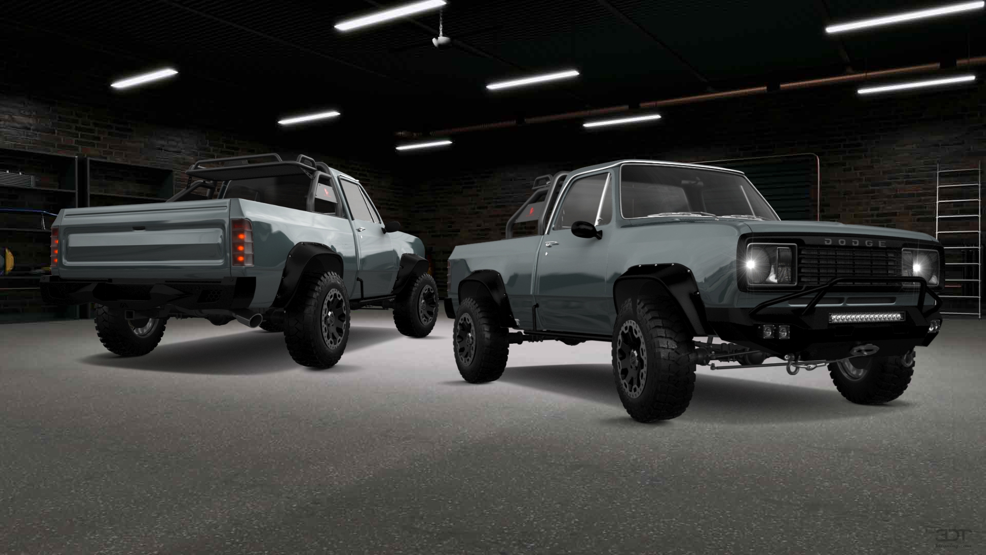 Dodge Power Wagon W200 2 Door pickup truck 1977