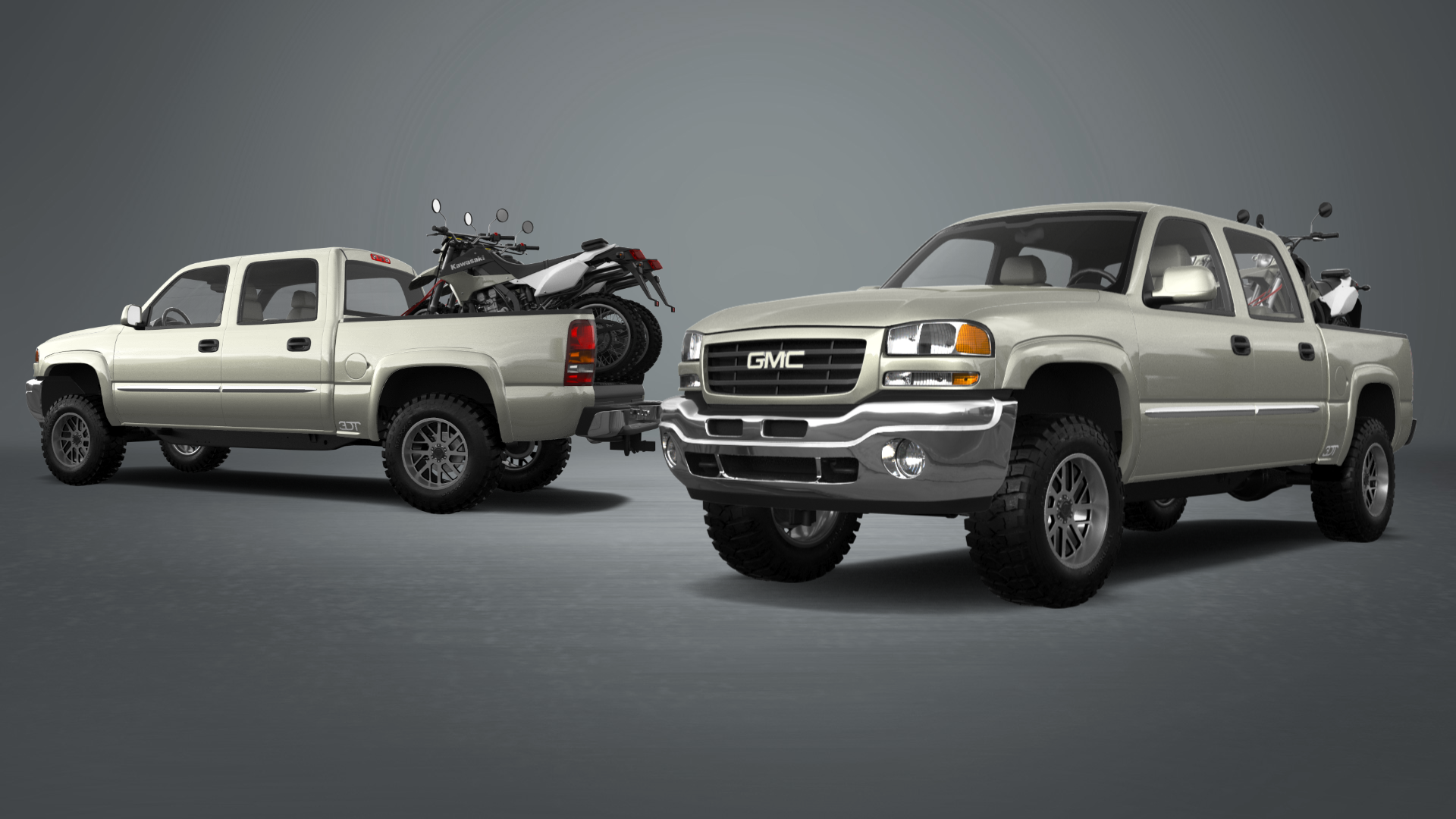 GMC Sierra 1500 Crew Cab Pickup Truck 2000