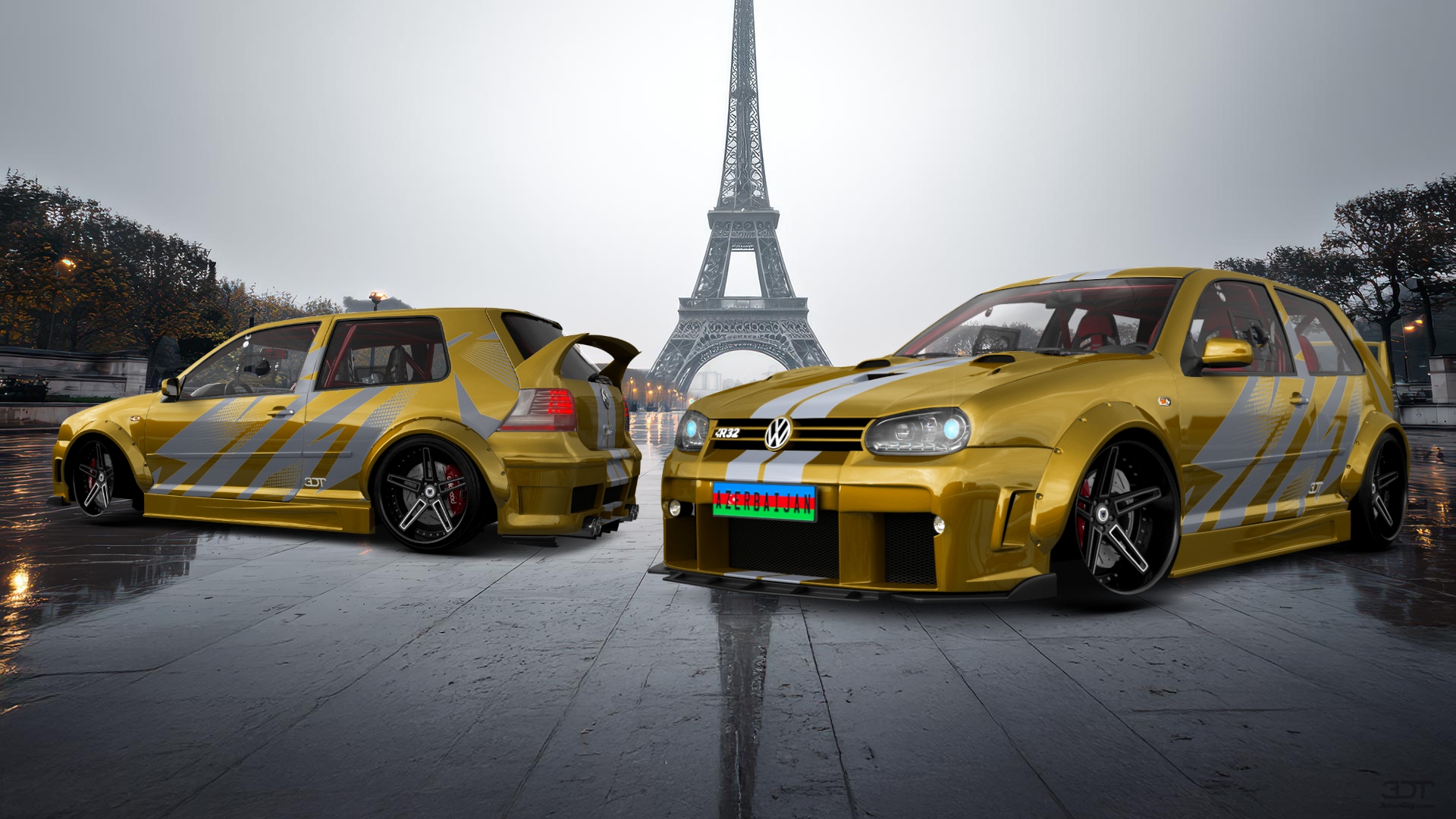 Volkswagen Golf 4 (mk4) 3 Door Hatchback 1997 tuning