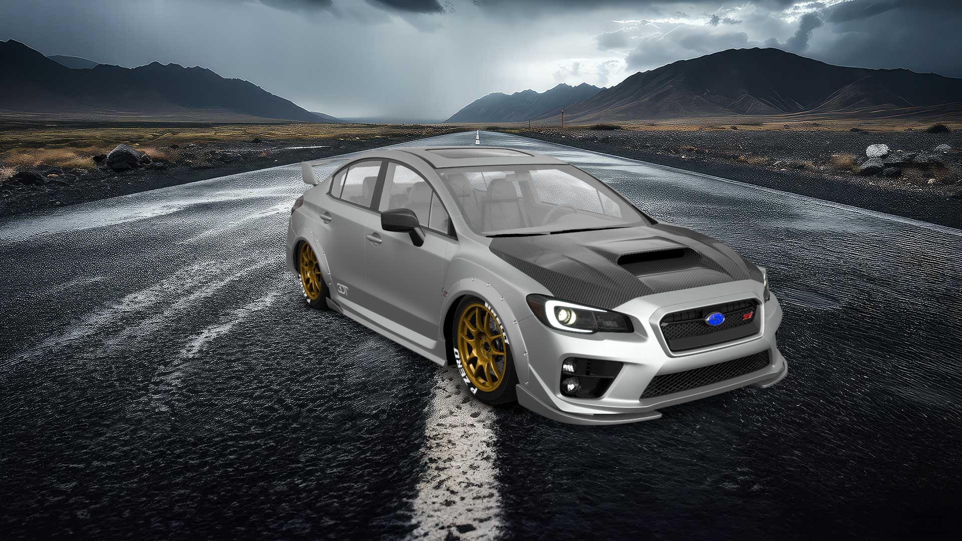Subaru Impreza WRX STI 4 Door Saloon 2015 tuning