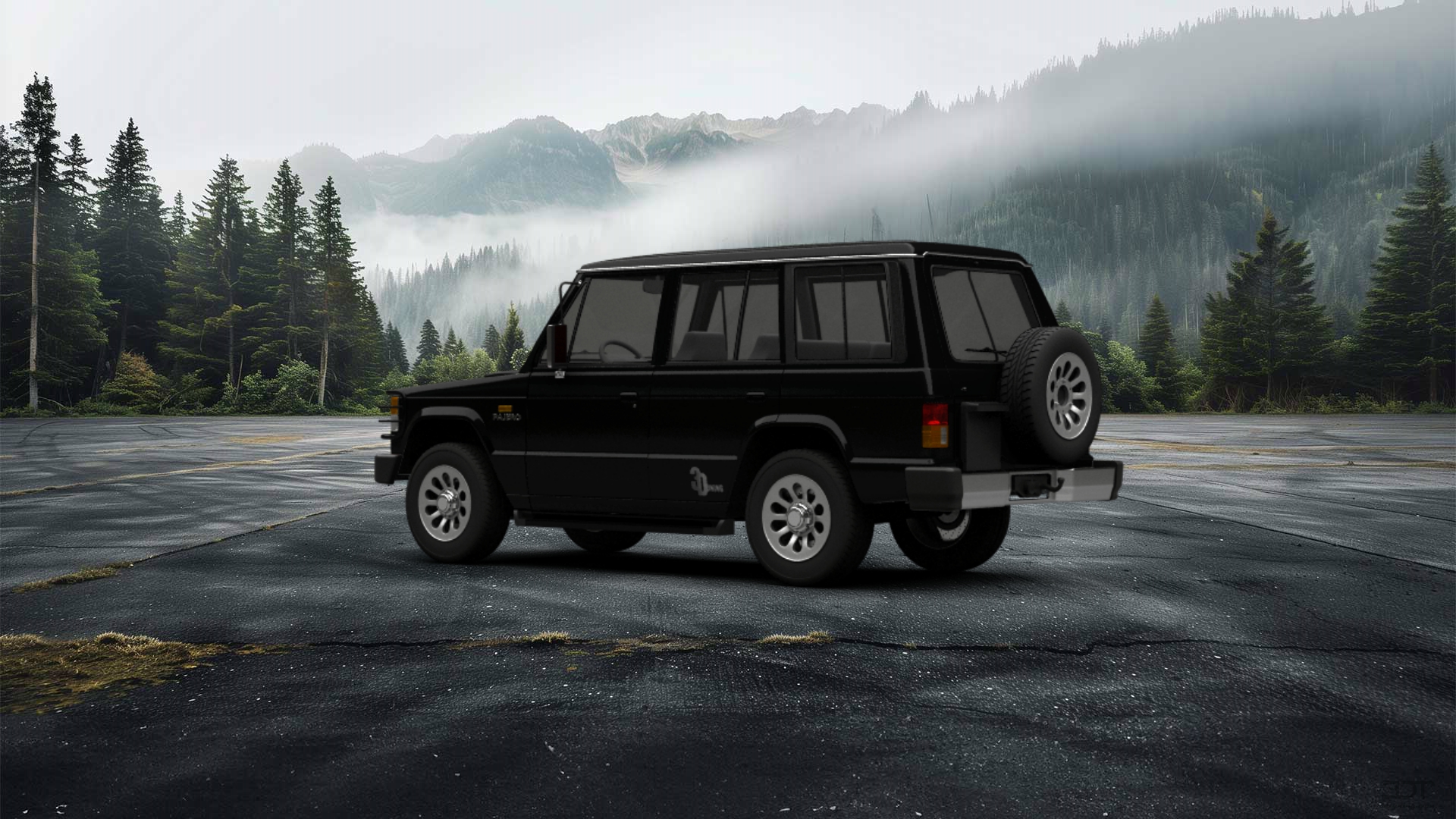 Mitsubishi Pajero Wagon 5door SUV 1983