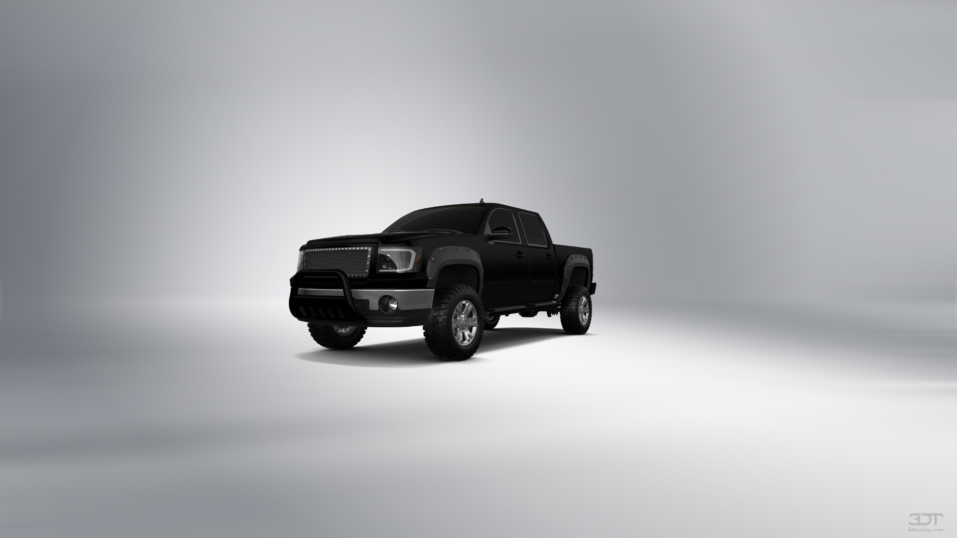 GMC Sierra 1500 Crew Cab 5.8 ft box 4 Door pickup truck 2007 tuning