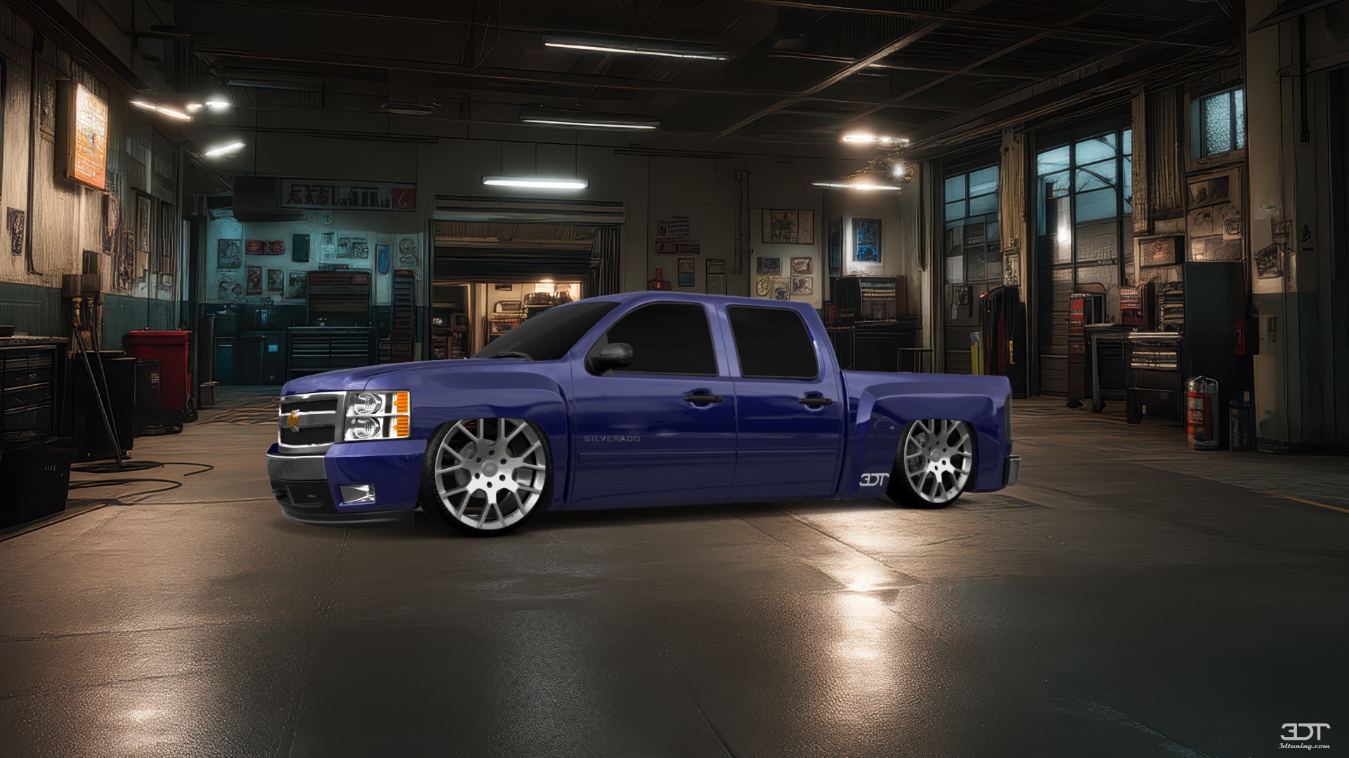 Chevrolet Silverado 1500 Crew Cab 4 Door pickup truck 2007 tuning