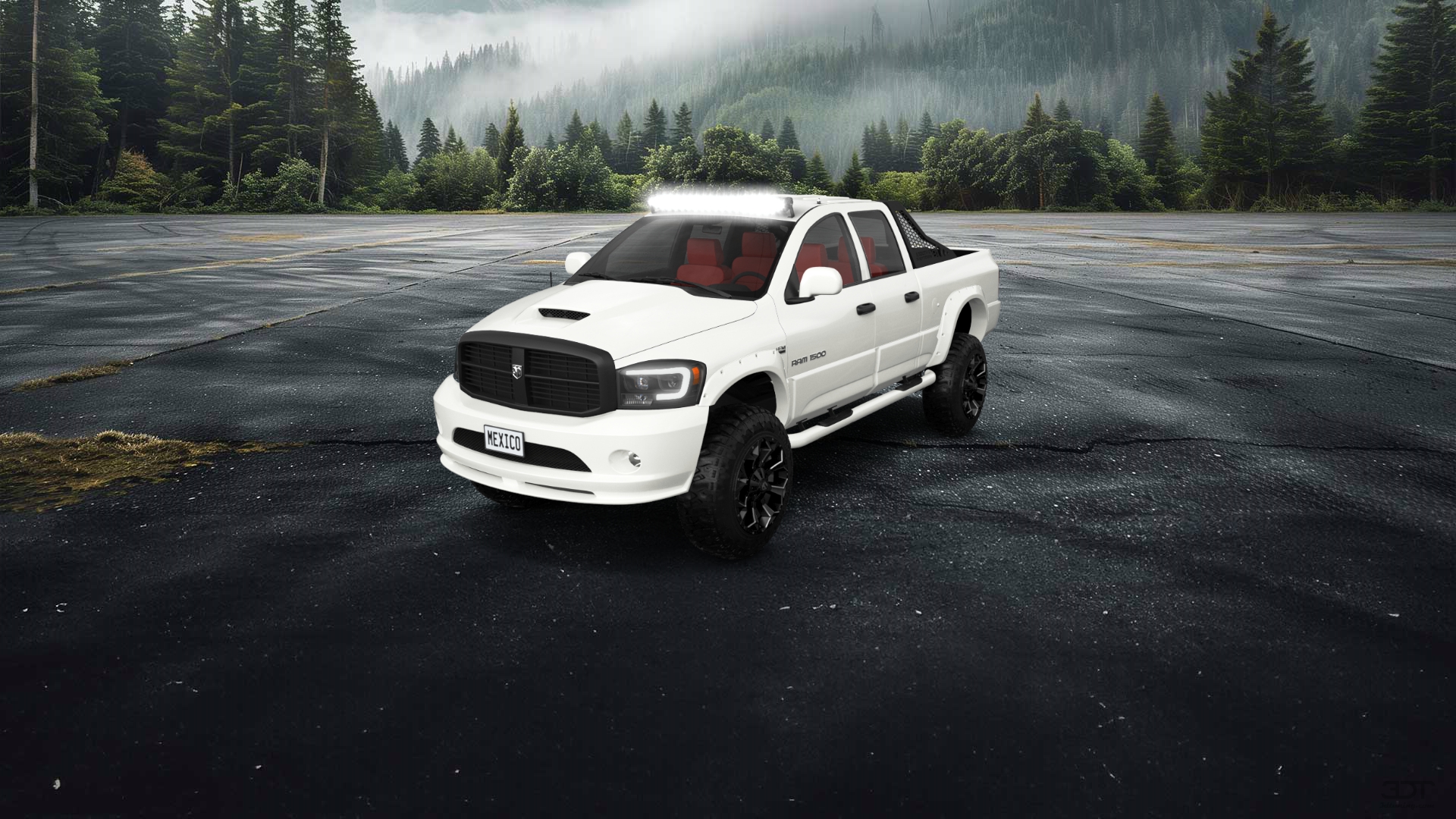 Dodge Ram 1500 Quad-Cab 4 Door pickup truck 2006
