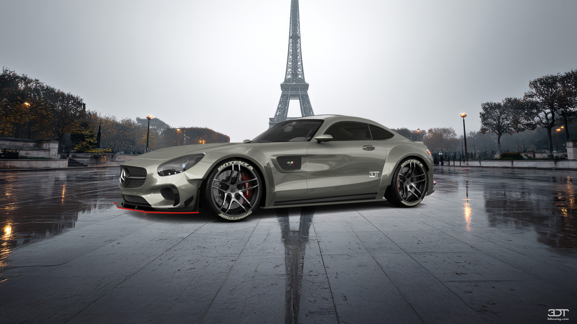 Mercedes AMG GT 2 door fastback coupe 2015 tuning