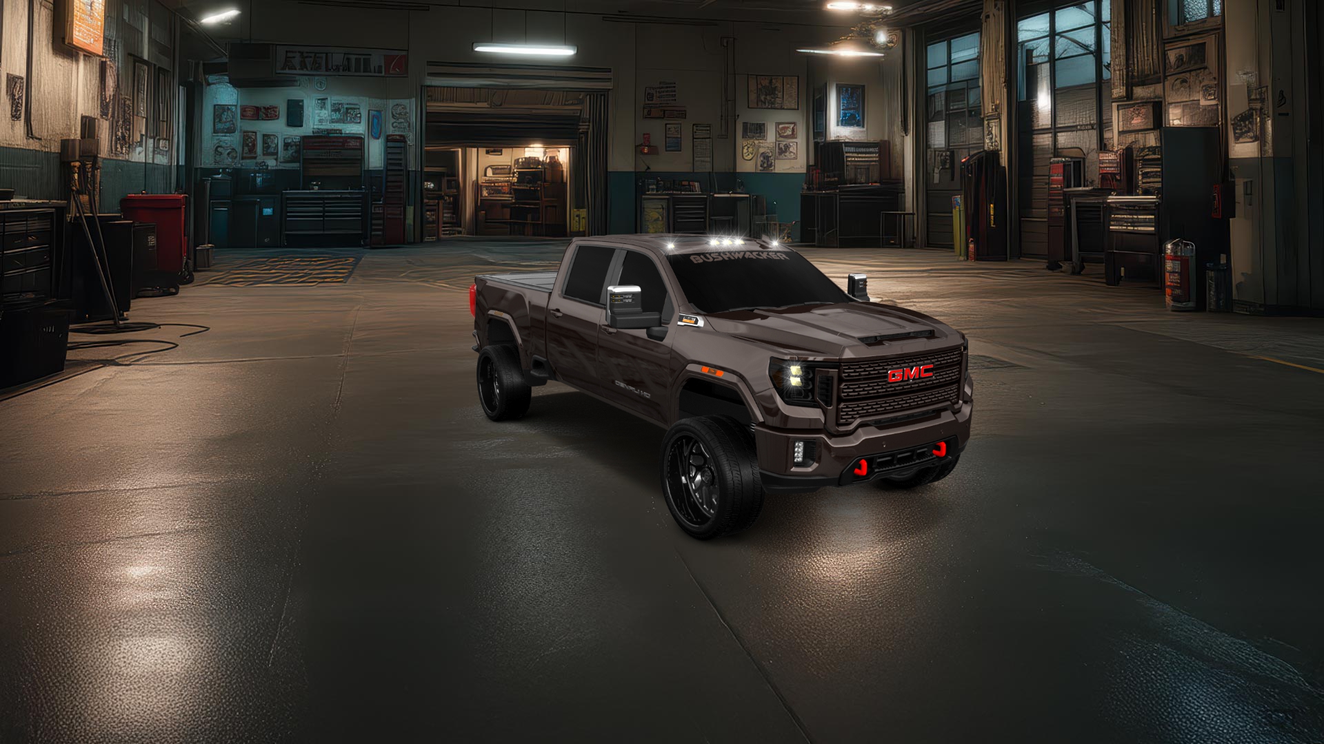 GMC Sierra 2500 HD 4 Door pickup truck 2020 tuning
