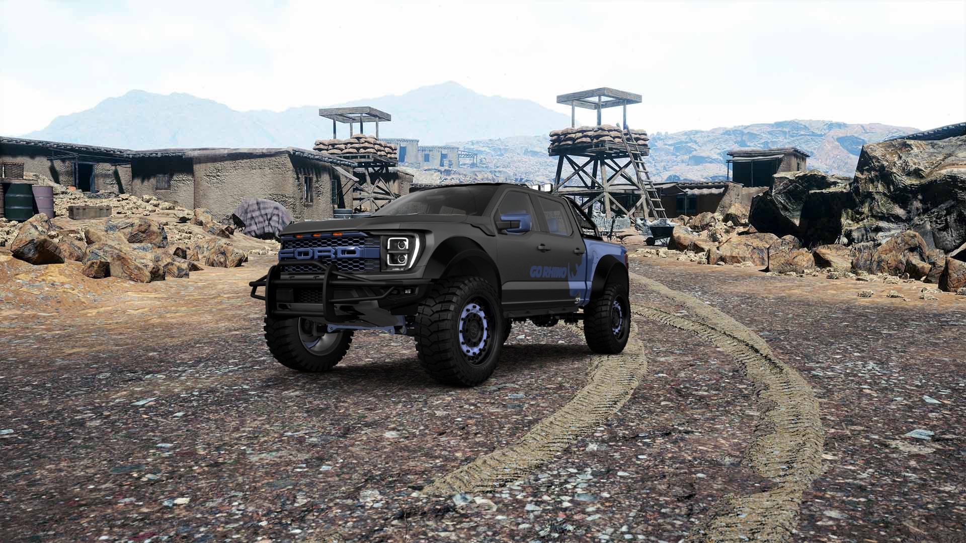 Ford F-150 Raptor 4 Door pickup truck 2021