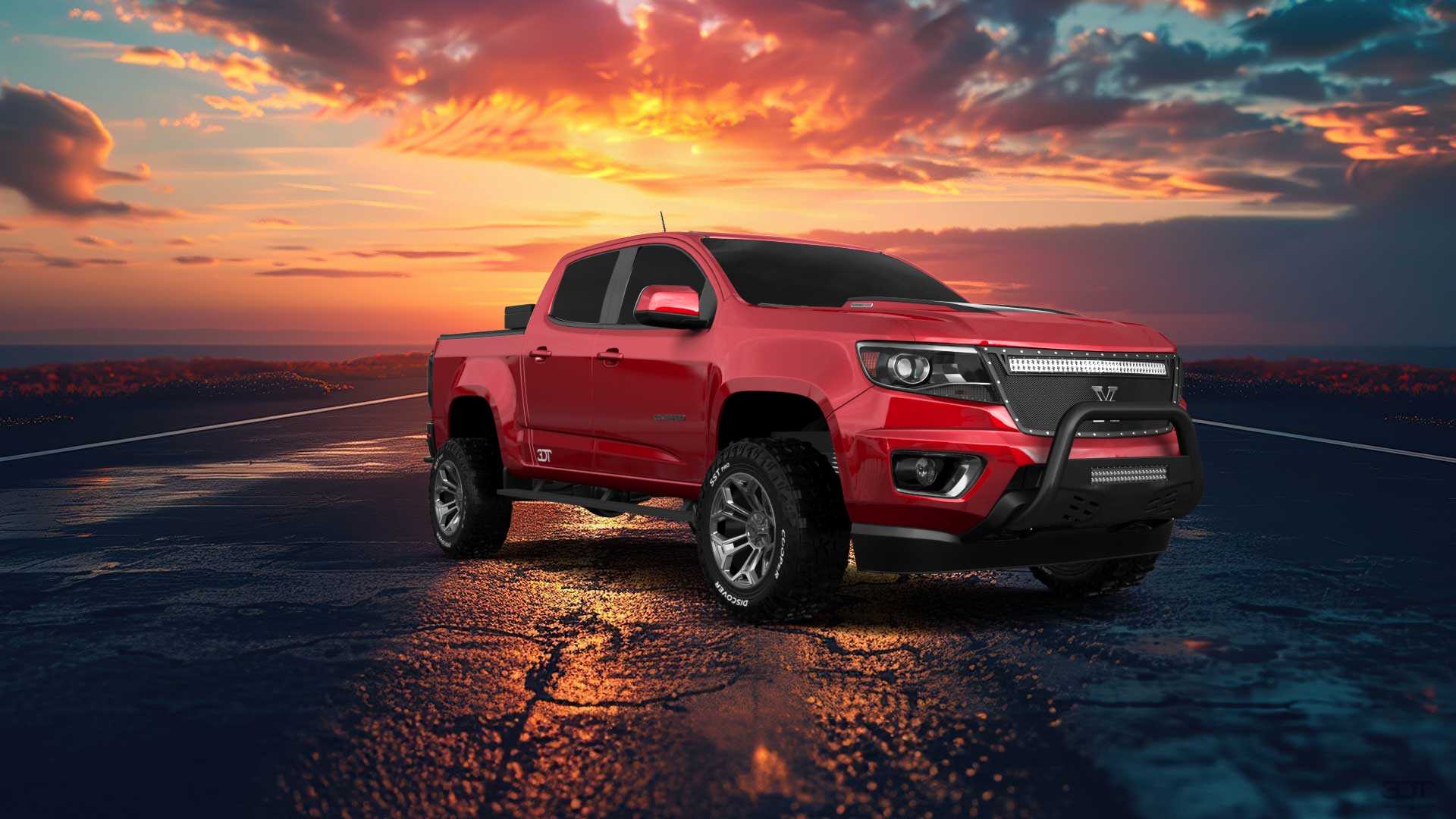 Chevrolet Colorado Crew Cab 4 Door pickup truck 2015