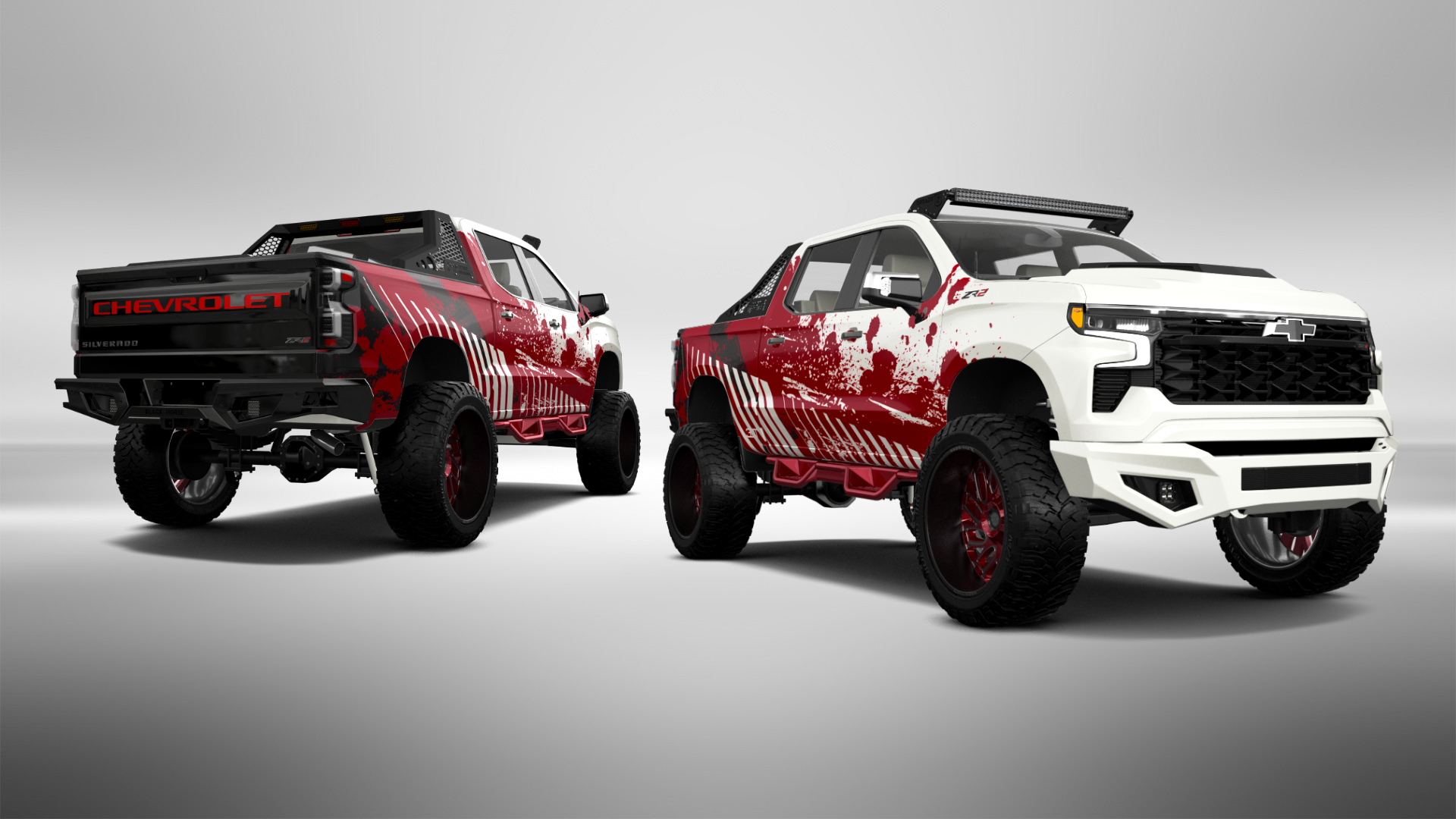Chevrolet Silverado 1500 Crew Cab 5.8 ft box 4 Door pickup truck 2023 tuning