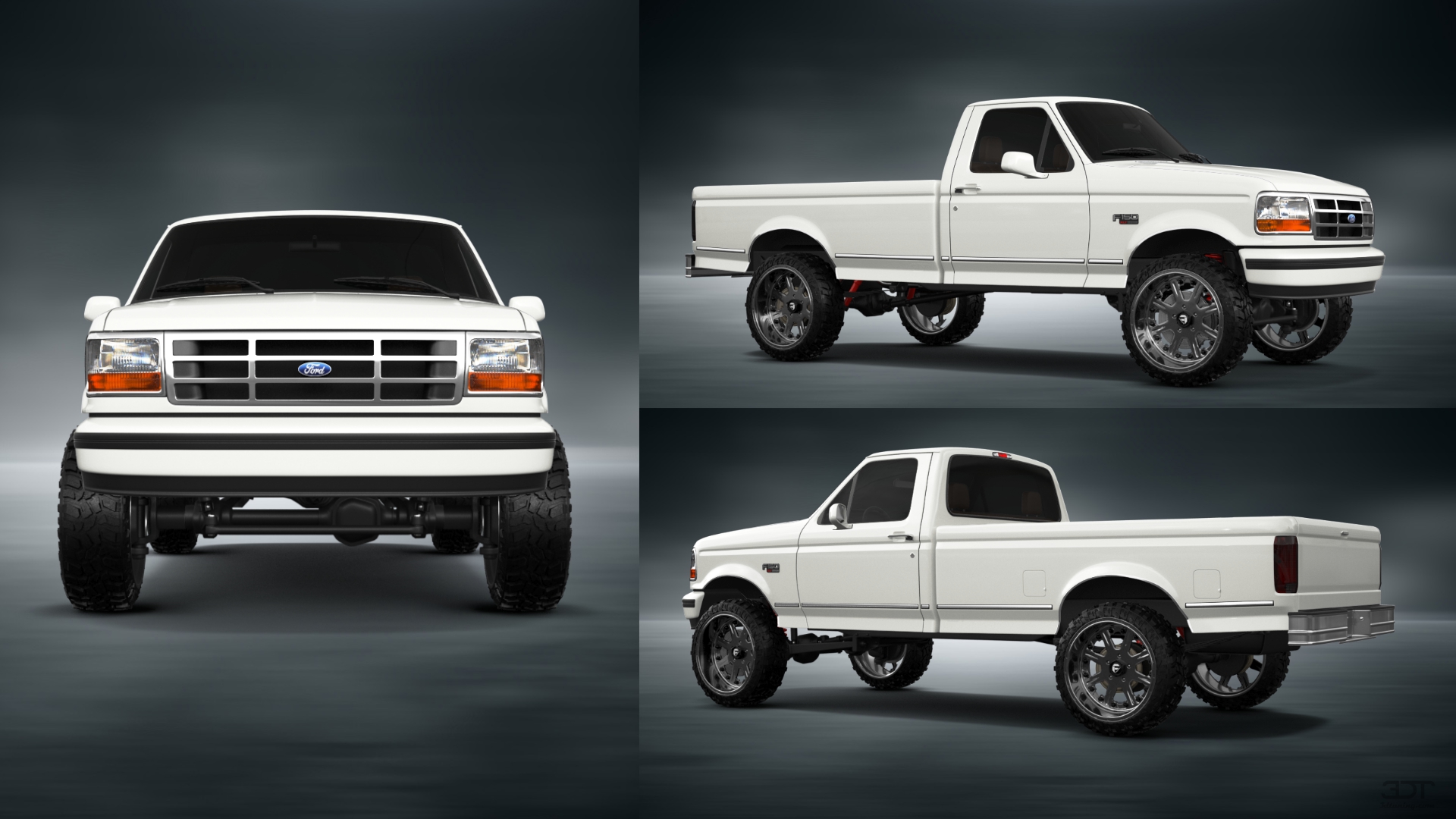 Ford F-150 Regular Cab 2 Door pickup truck 1992 tuning