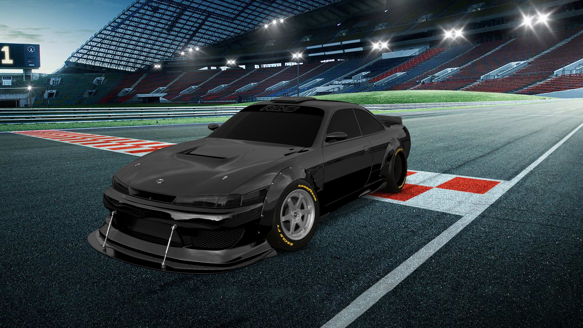 Nissan Silvia S14 2 Door Coupe 1995 tuning