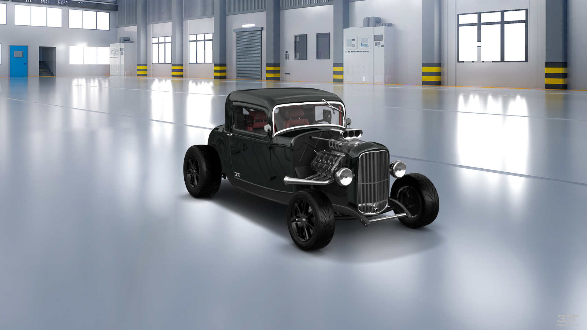 Ford Model B Deluxe 2 Door Coupe 1932