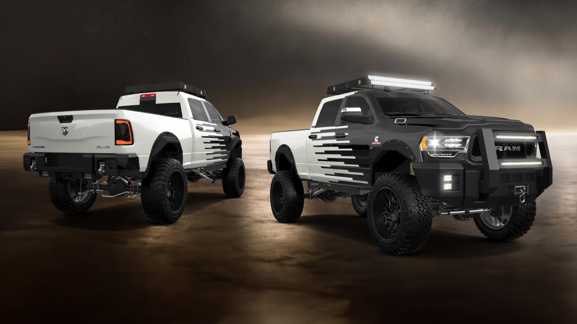 Dodge Ram 2500 4 Door pickup truck 2020 tuning