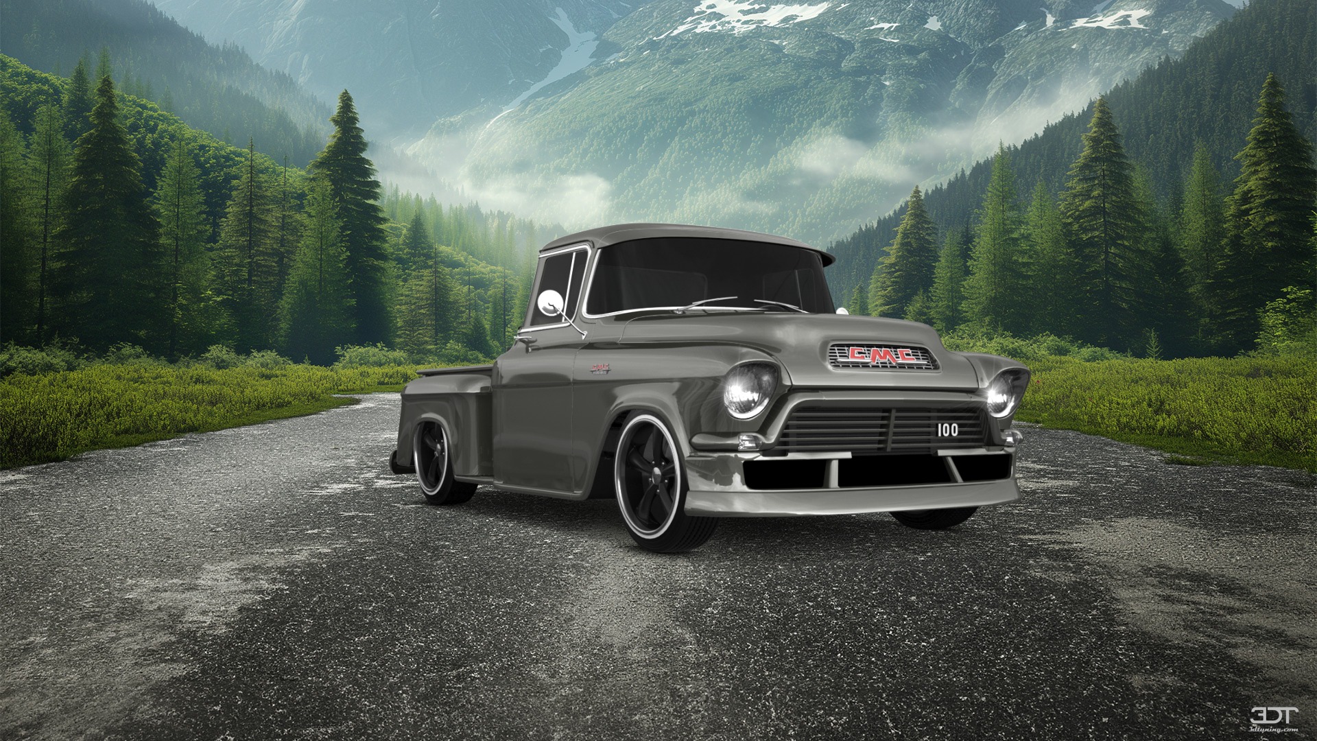 GMC 100 Stepside 2 Door pickup truck 1957